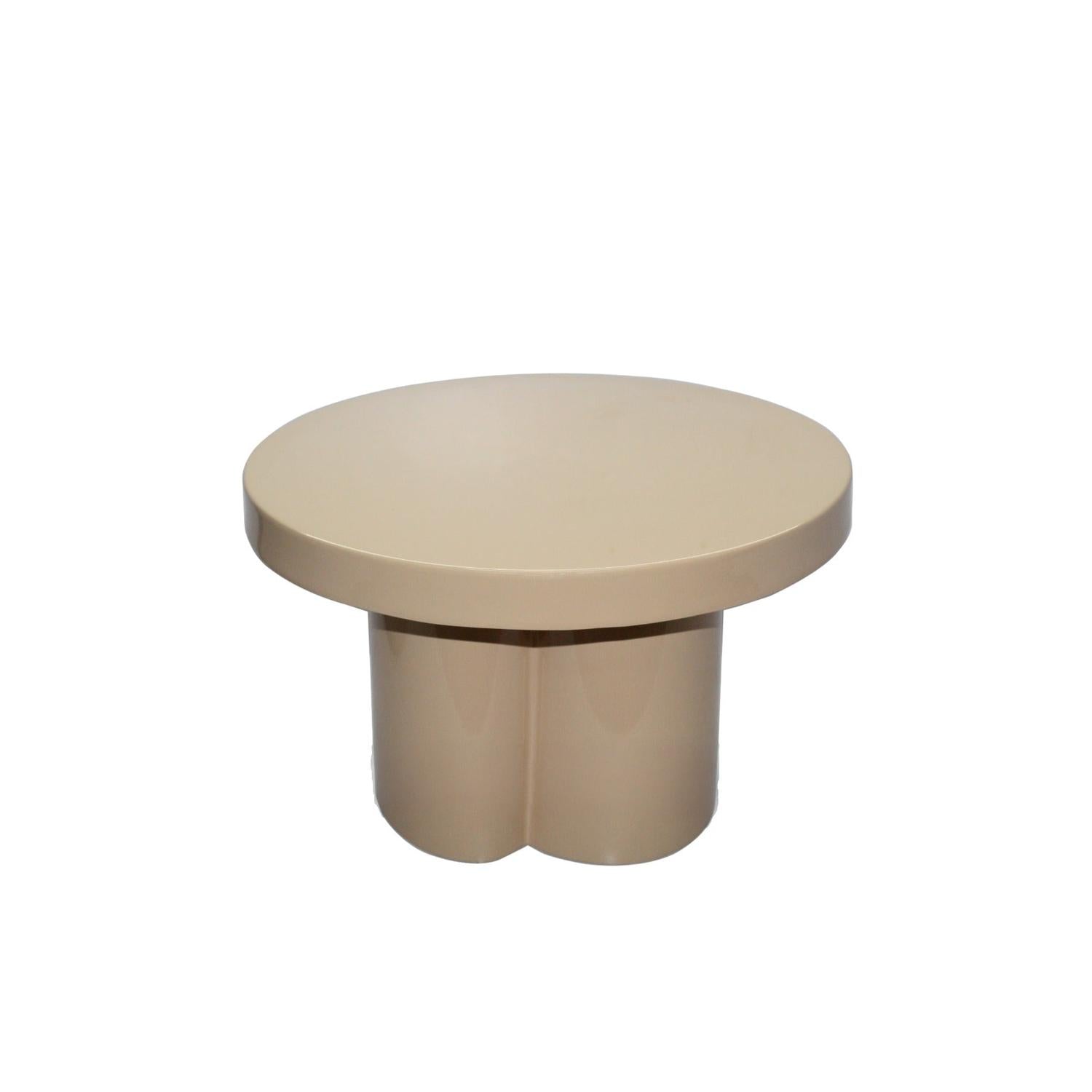 Couchtisch Noa Ø57cm - Beige-Couchtische-Livingfurn-le canapé
