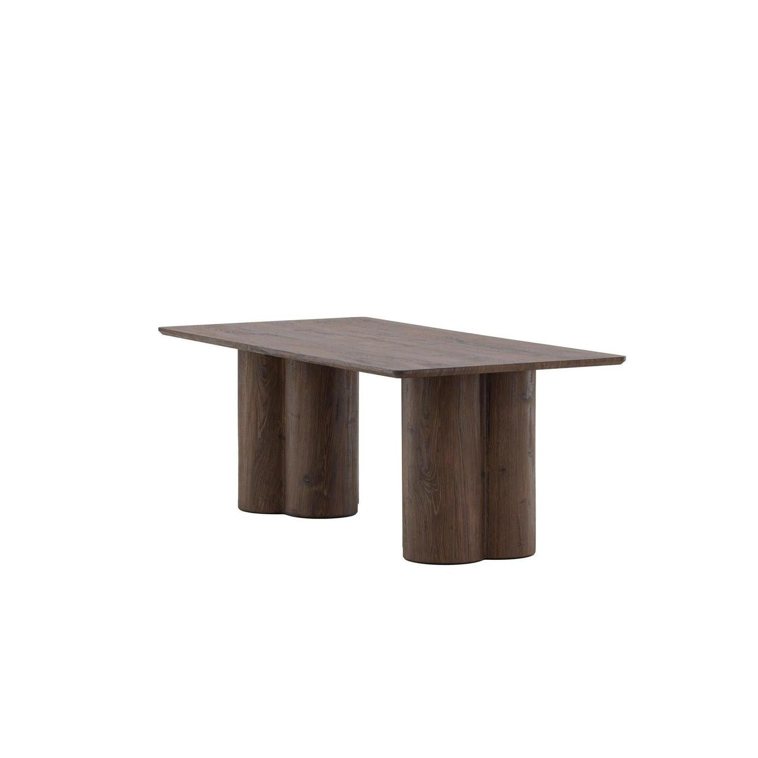 Couchtisch Olivia 120cm - Mokka-Couchtische-Venture Home-le canapé