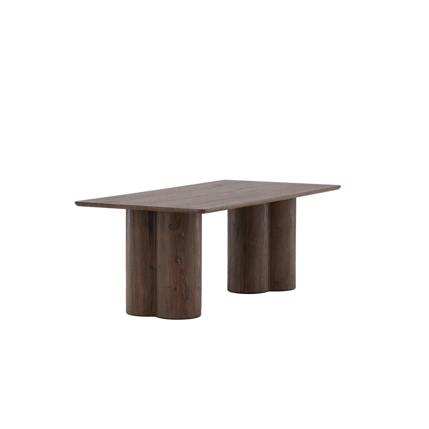 Couchtisch Olivia 120cm - Mokka-Couchtische-Venture Home-le canapé