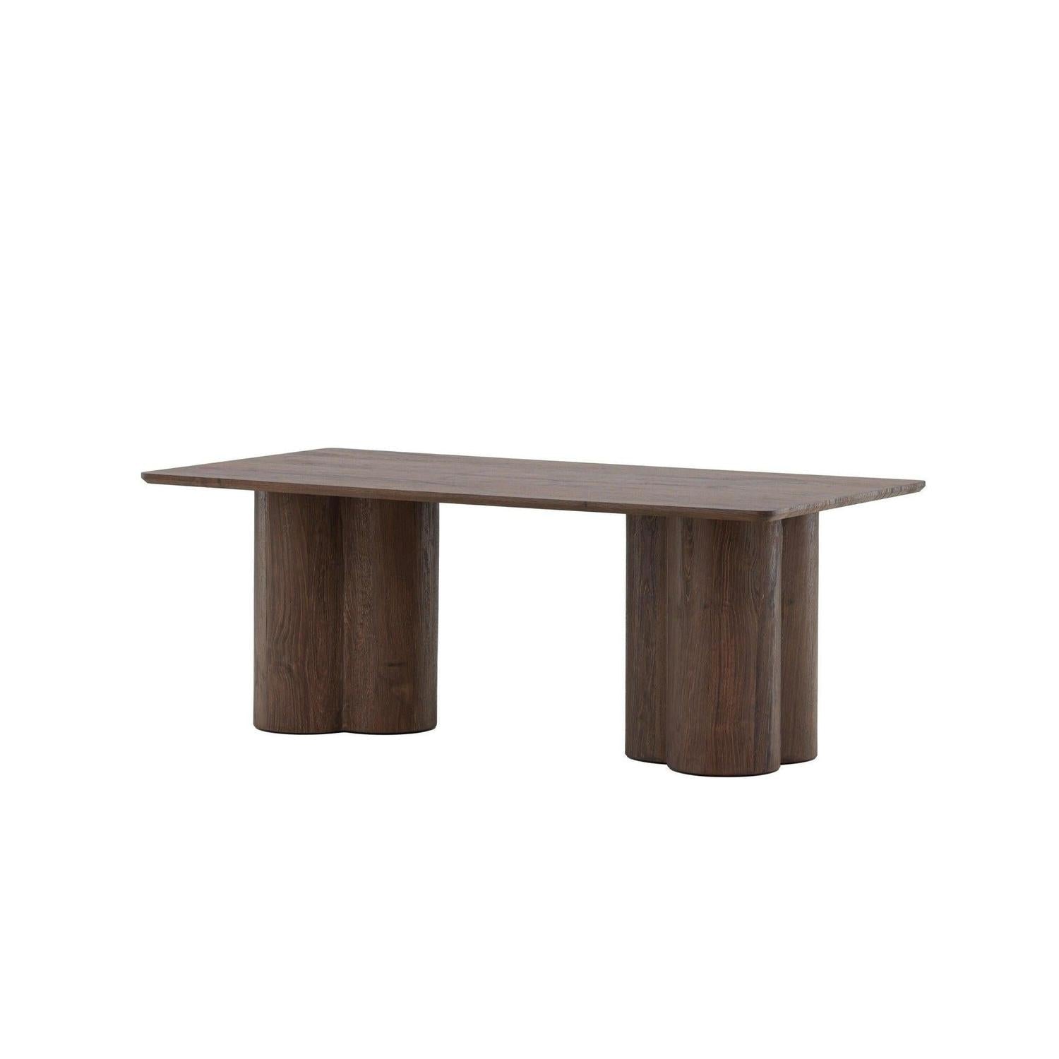 Couchtisch Olivia 120cm - Mokka-Couchtische-Venture Home-le canapé