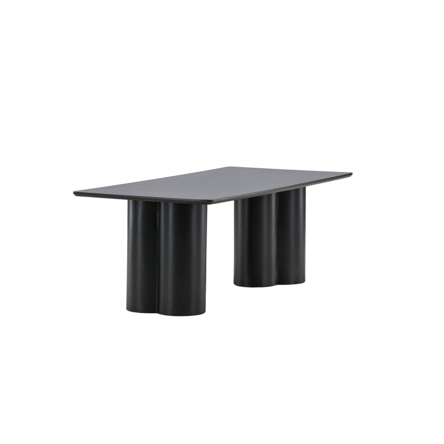 Couchtisch Olivia 120cm - Schwarz-Couchtisch-Venture Home-le canapé