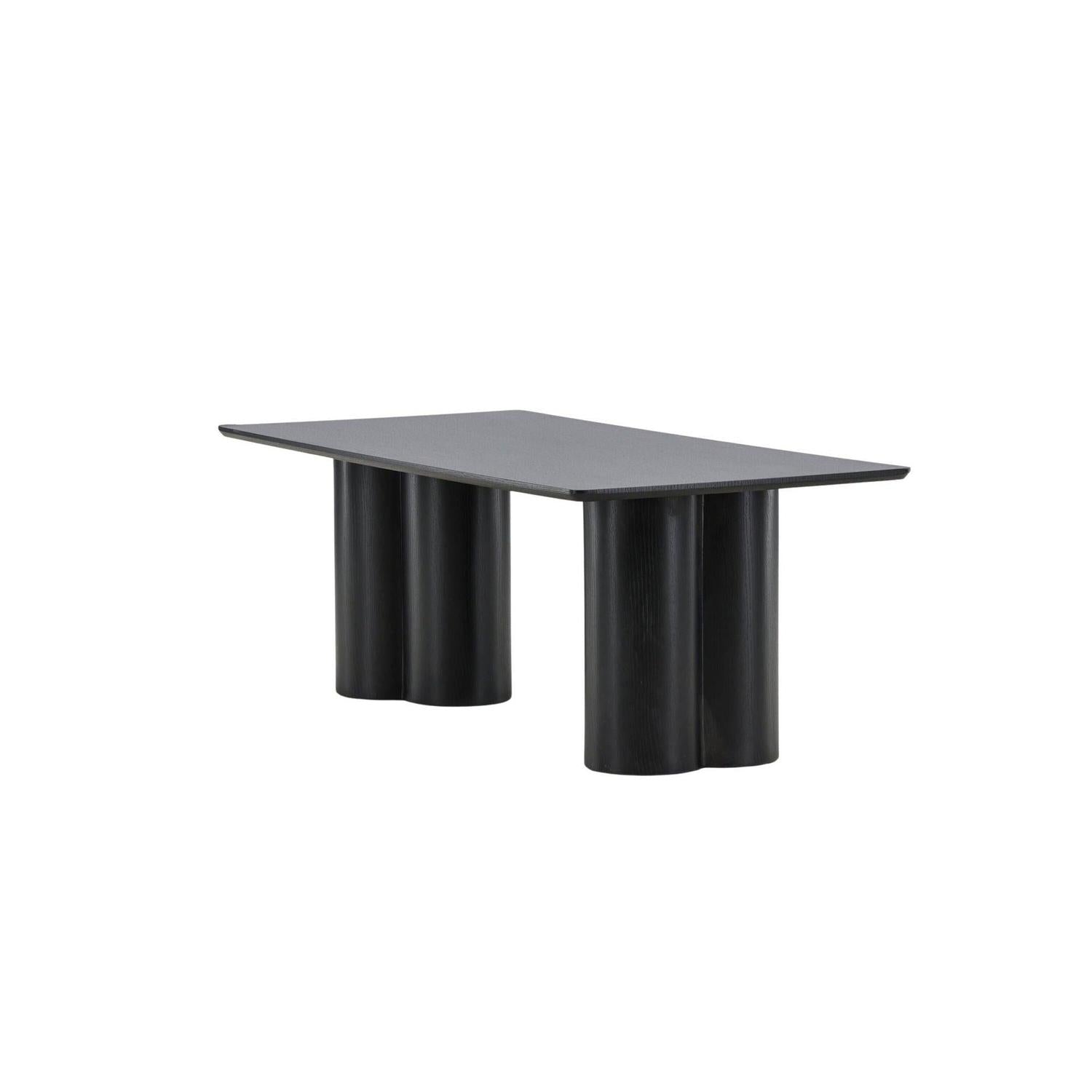 Couchtisch Olivia 120cm - Schwarz-Couchtisch-Venture Home-le canapé