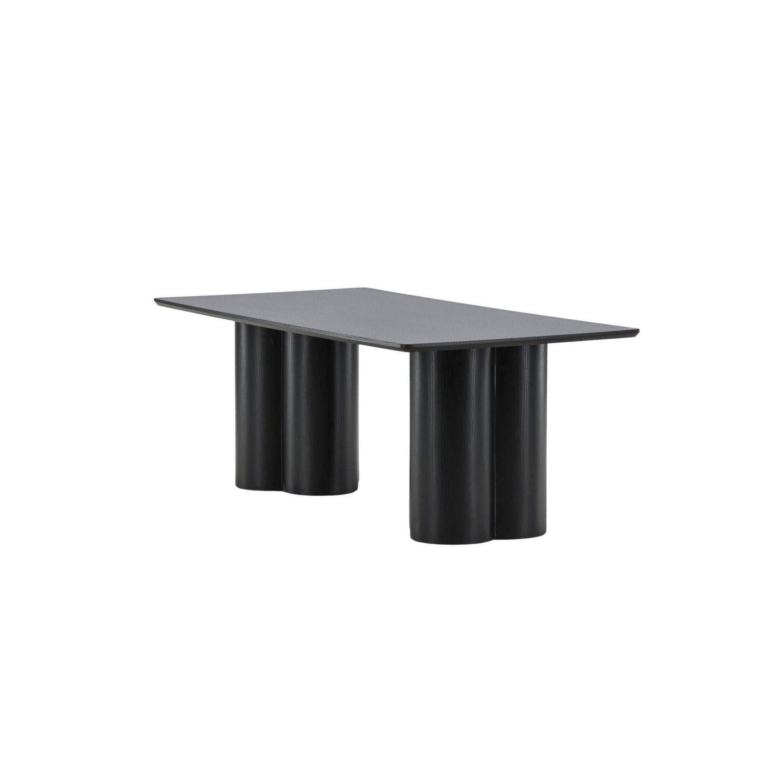 Couchtisch Olivia 120cm - Schwarz-Couchtisch-Venture Home-le canapé