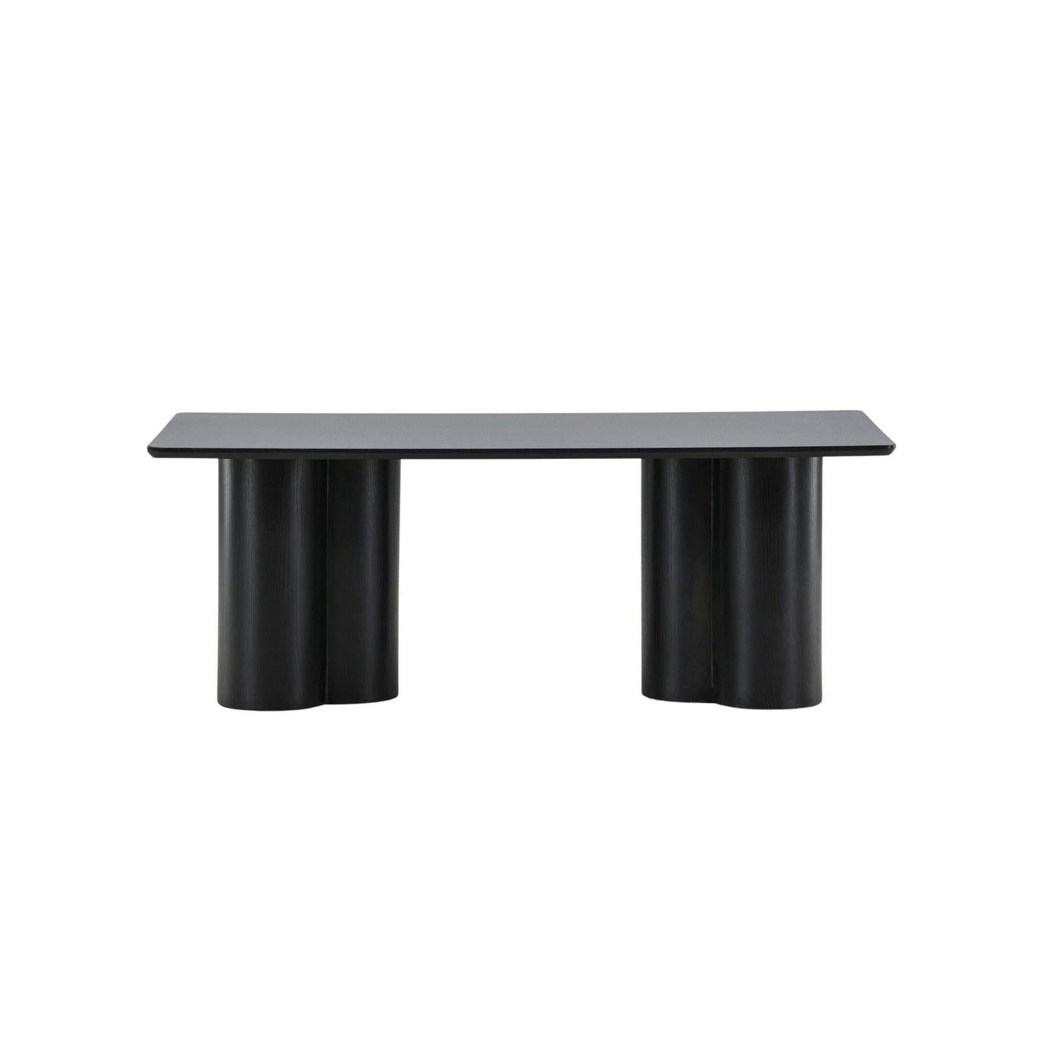 Couchtisch Olivia 120cm - Schwarz-Couchtische-Venture Home-le canapé