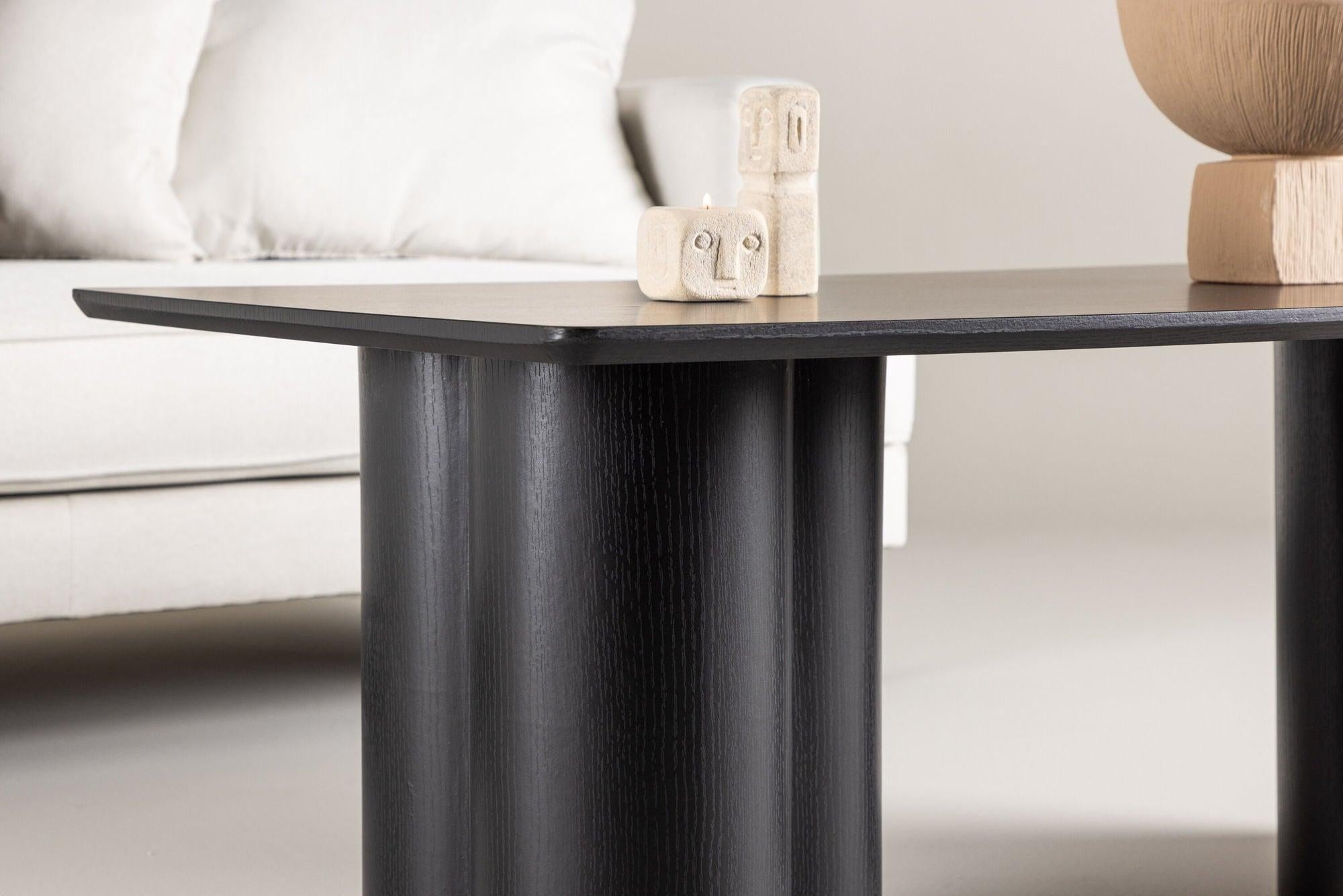 Couchtisch Olivia 120cm - Schwarz-Couchtische-Venture Home-le canapé