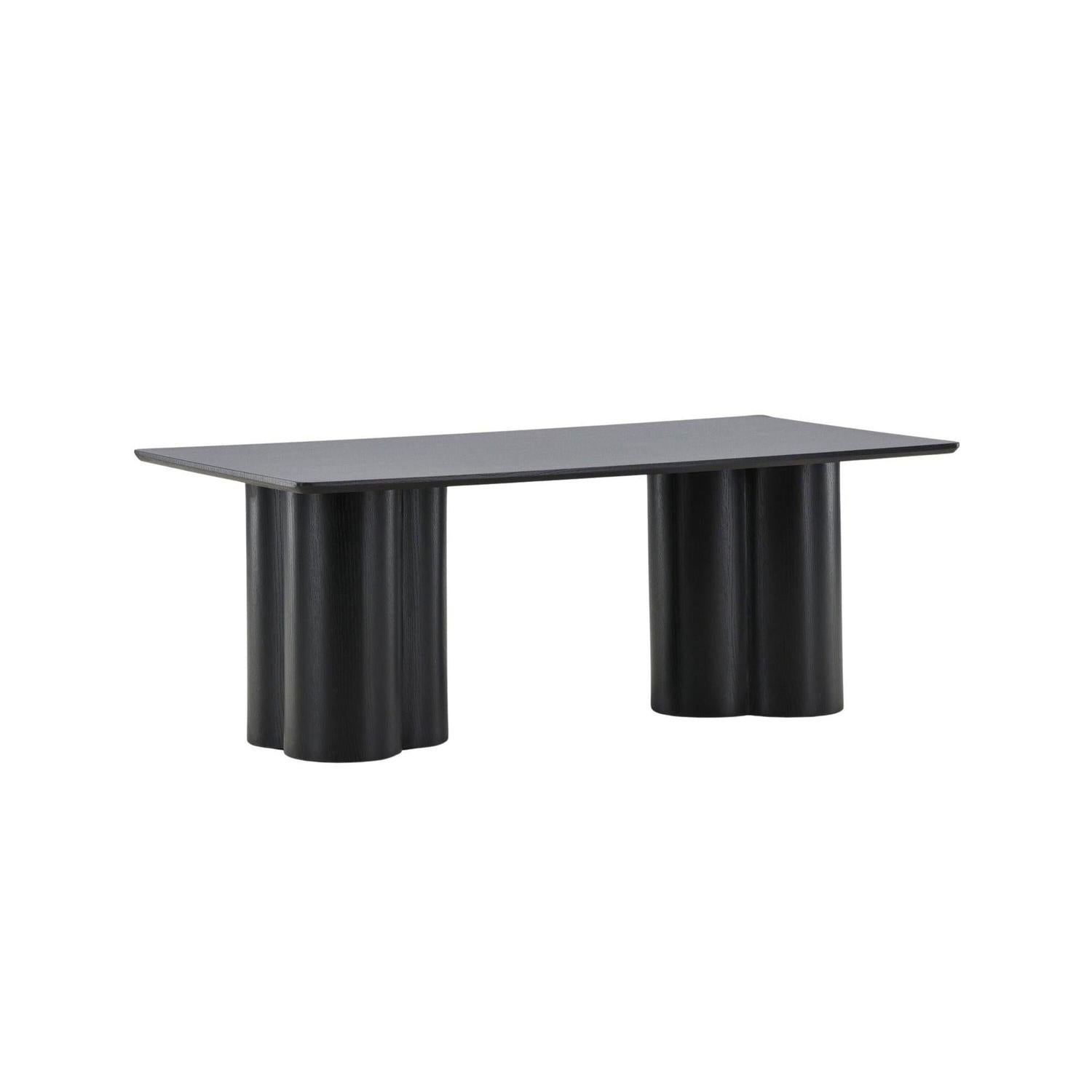 Couchtisch Olivia 120cm - Schwarz-Couchtische-Venture Home-le canapé