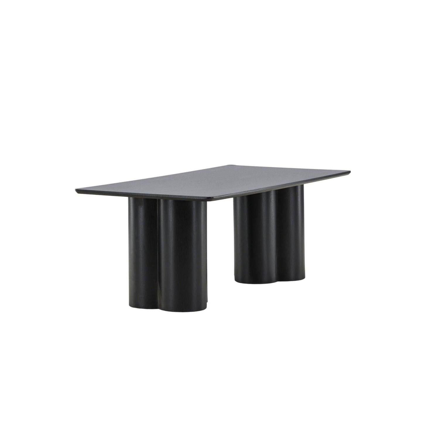 Couchtisch Olivia 120cm - Schwarz-Couchtische-Venture Home-le canapé