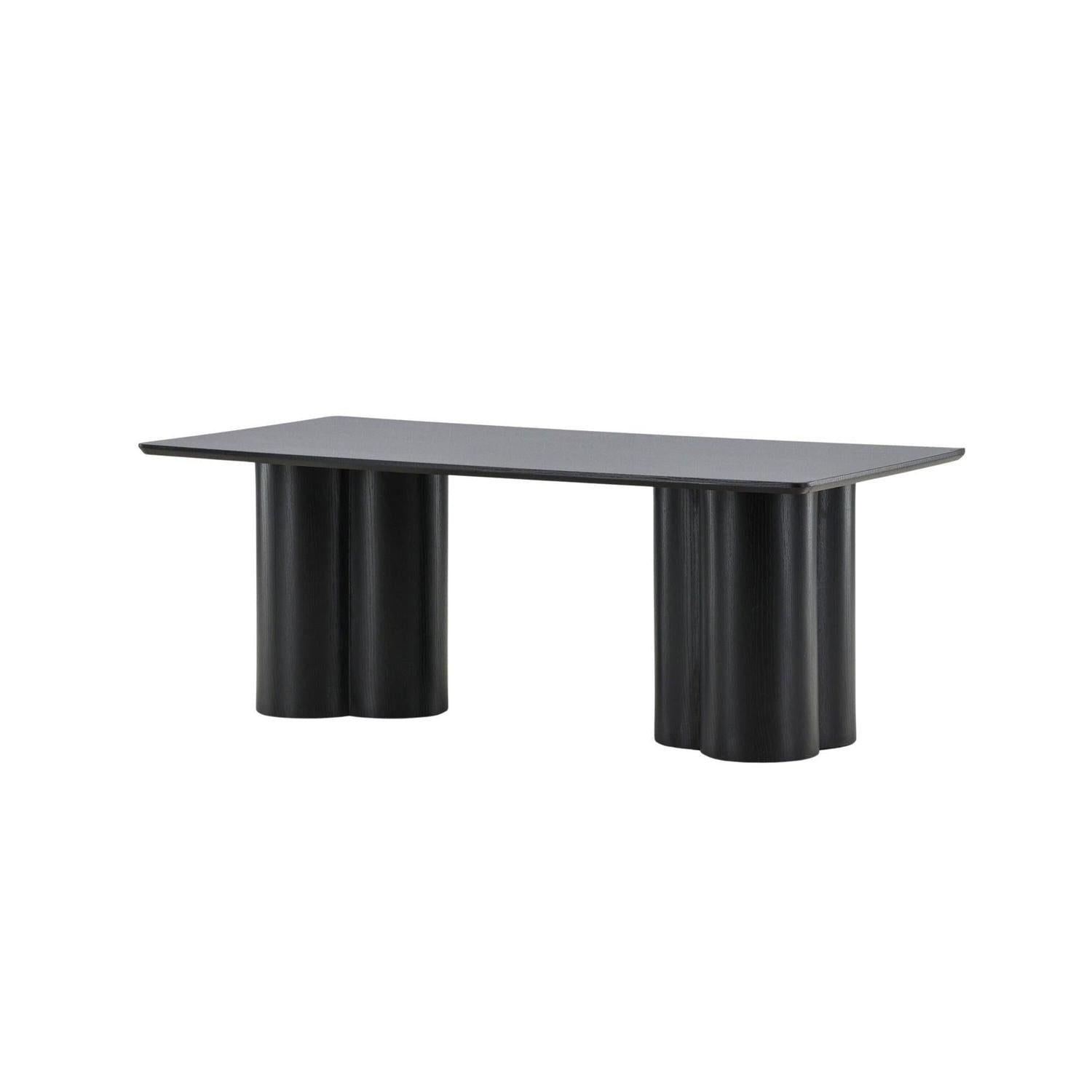 Couchtisch Olivia 120cm - Schwarz-Couchtische-Venture Home-le canapé