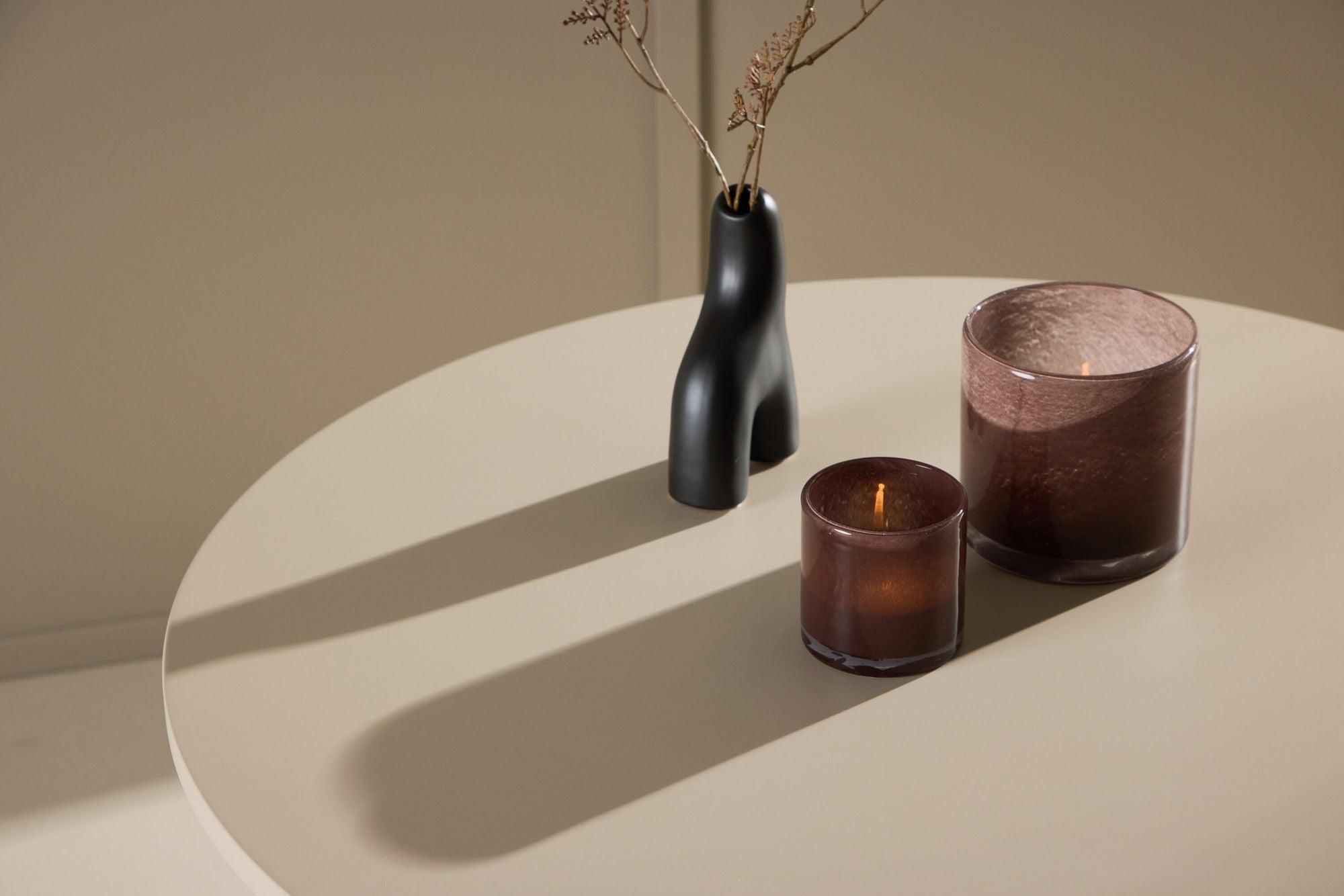 Couchtisch Olivia Ø80cm - Beige-Couchtisch-Venture Home-le canapé