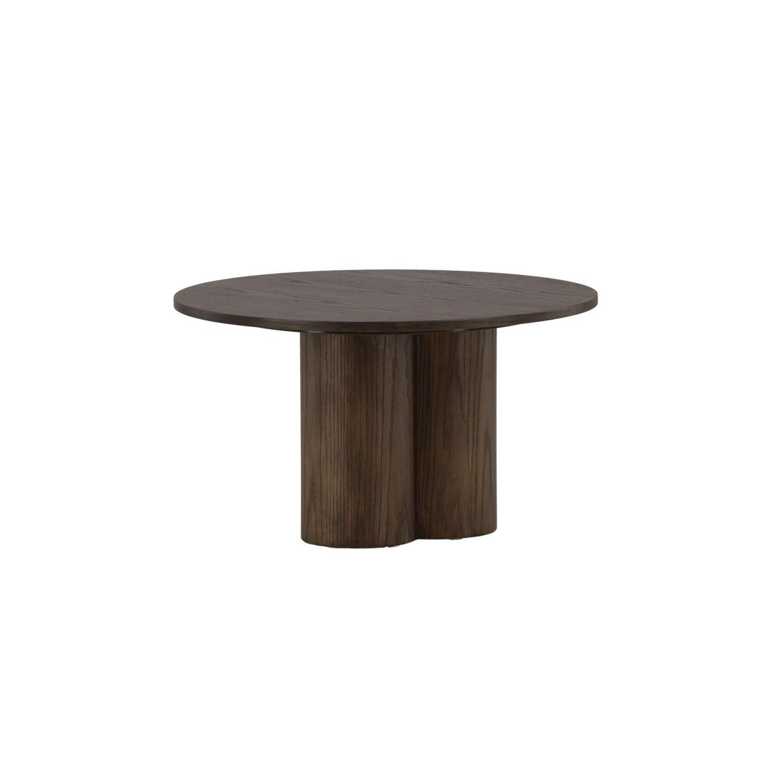 Couchtisch Olivia Ø80cm - Mokka-Couchtisch-Venture Home-le canapé