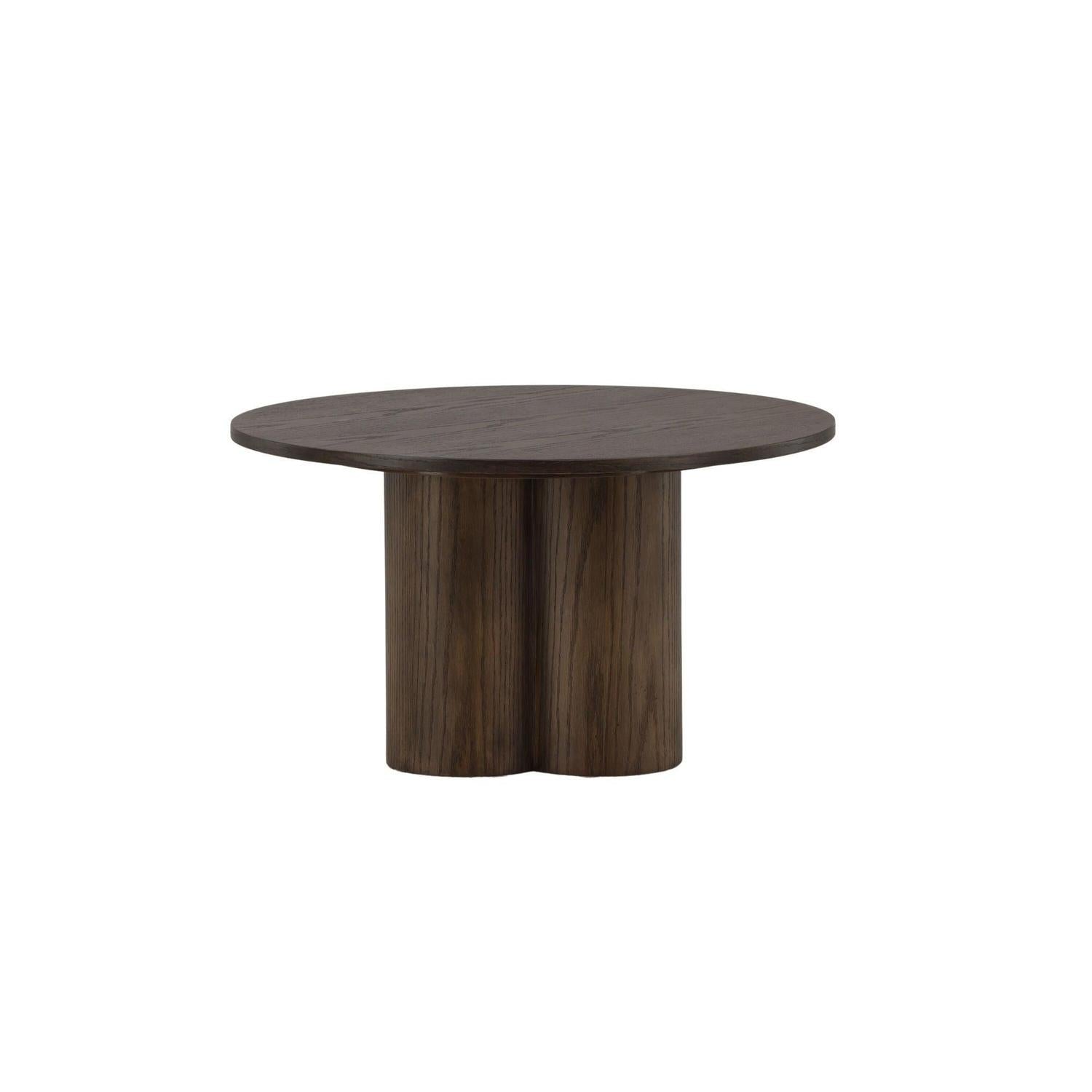 Couchtisch Olivia Ø80cm - Mokka-Couchtisch-Venture Home-le canapé