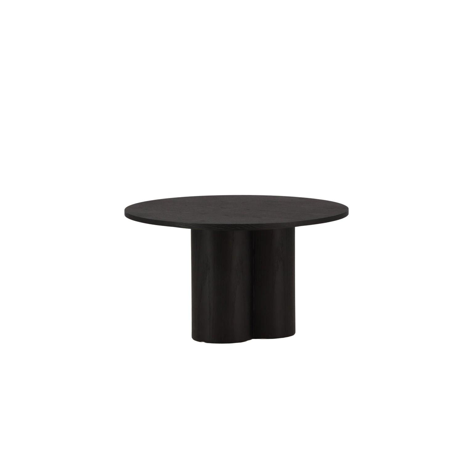 Couchtisch Olivia Ø80cm - Schwarz-Couchtisch-Venture Home-le canapé