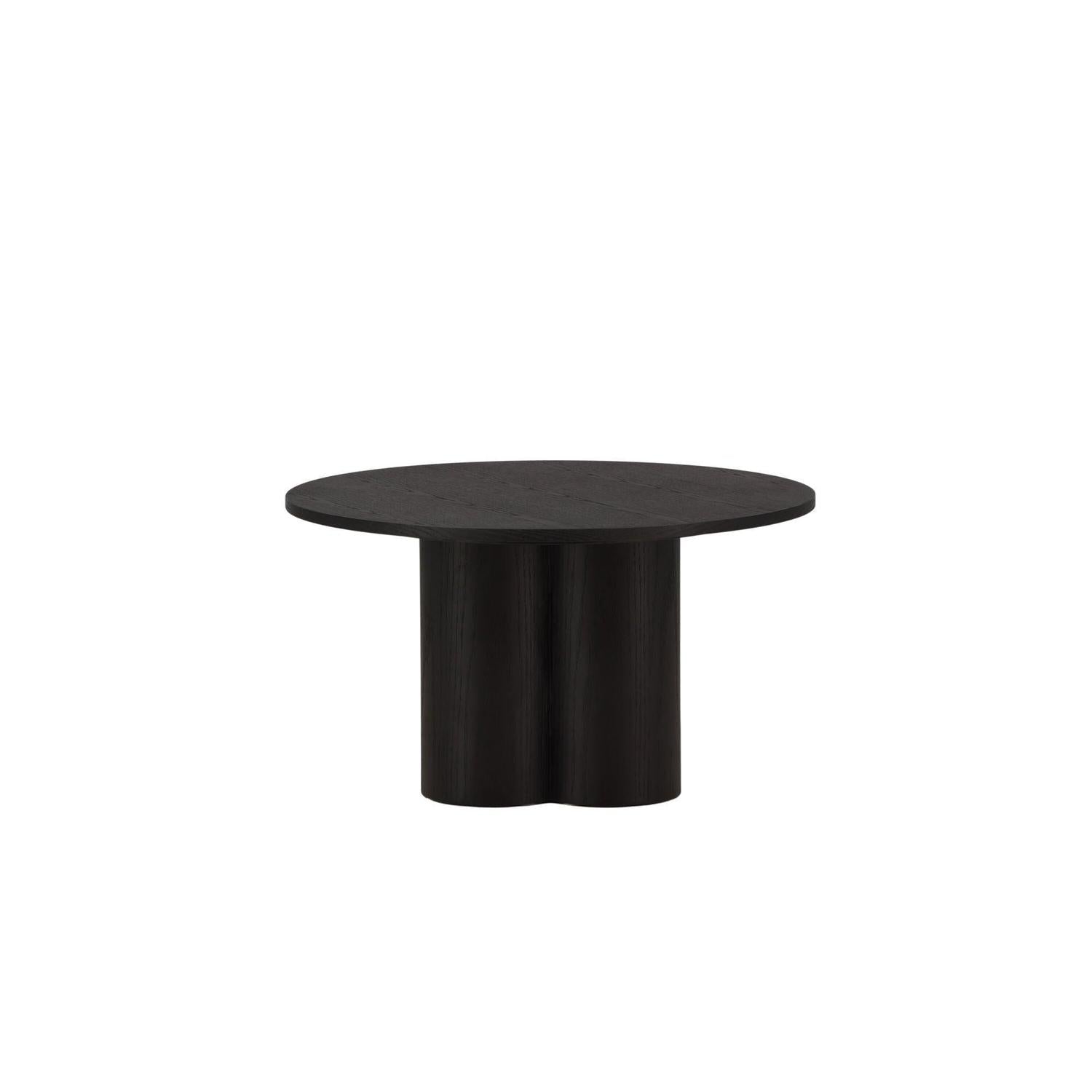 Couchtisch Olivia Ø80cm - Schwarz-Couchtisch-Venture Home-le canapé