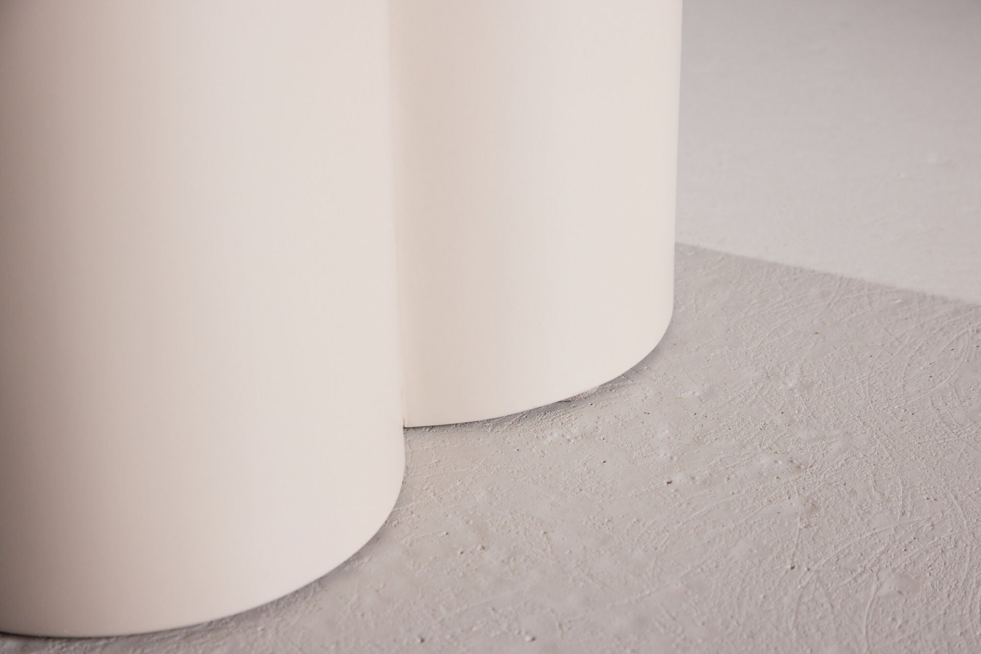 Couchtisch Olivia Ø80x45 cm - Cremeweiß-Couchtisch-Venture Home-le canapé