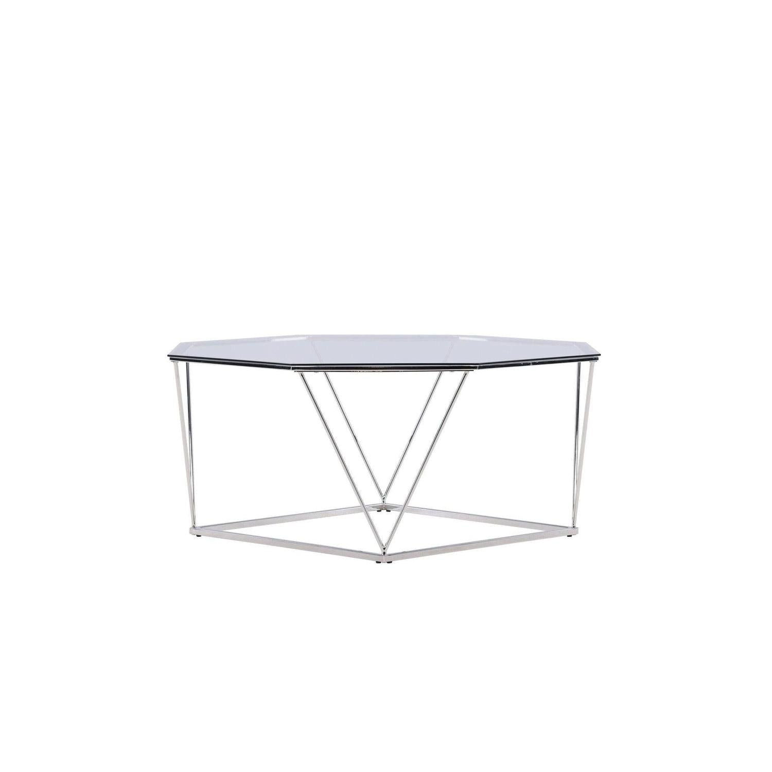 Couchtisch Österlen - Silber Chrom-Couchtisch-Furniture Fashion-le canapé