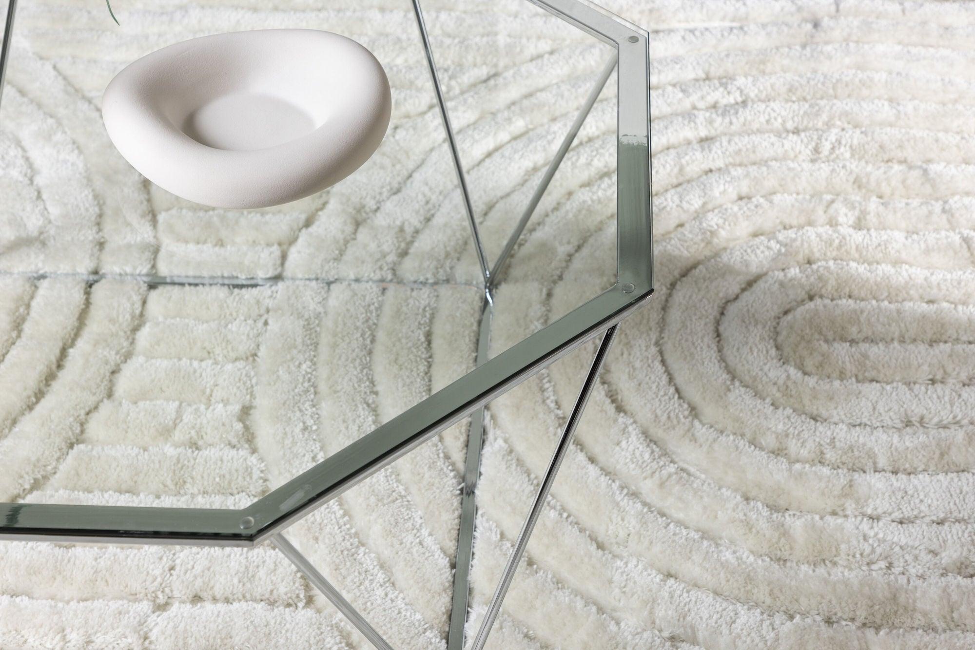 Couchtisch Österlen - Silber Chrom-Couchtisch-Furniture Fashion-le canapé