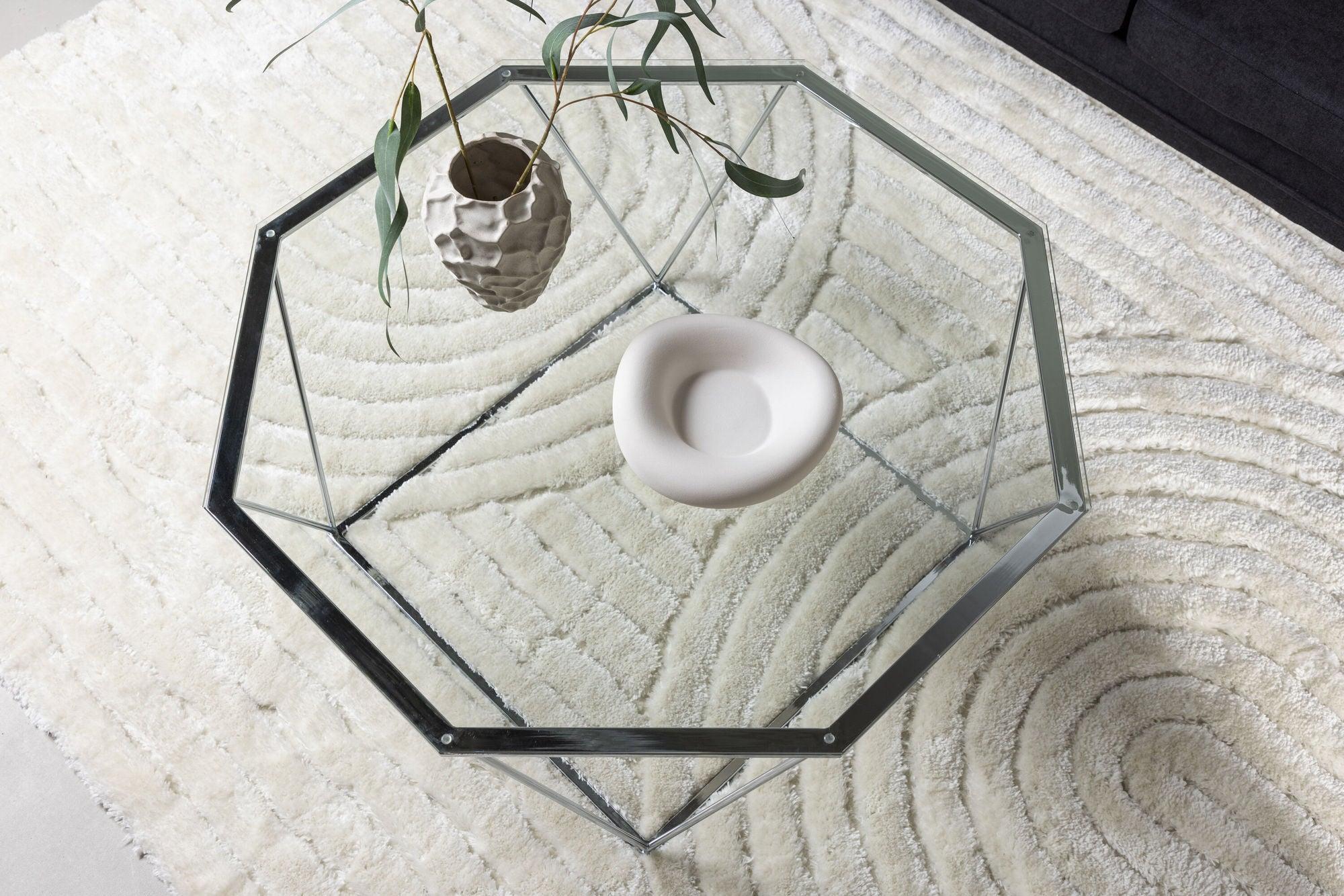 Couchtisch Österlen - Silber Chrom-Couchtisch-Furniture Fashion-le canapé