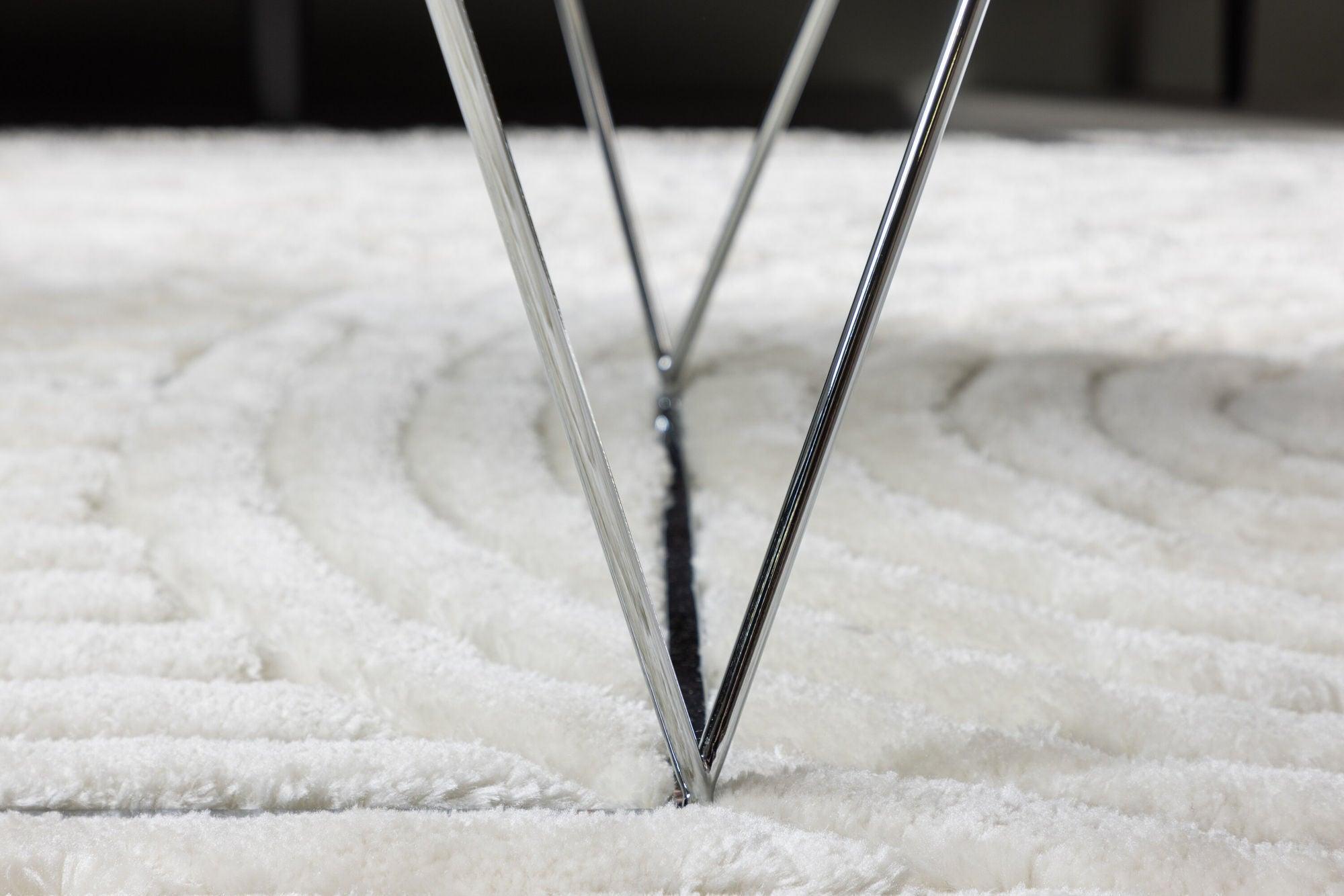 Couchtisch Österlen - Silber Chrom-Couchtisch-Furniture Fashion-le canapé