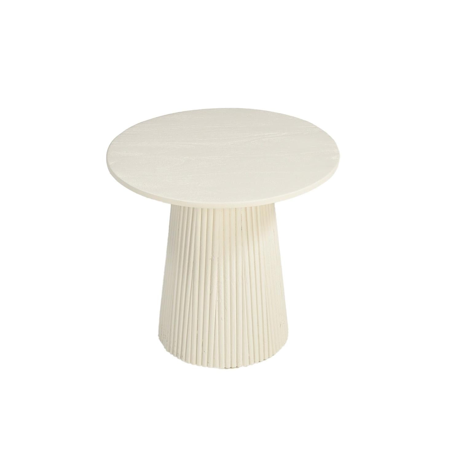 Couchtisch Patrice Ø50cm - Beige-Couchtisch-Livingfurn-le canapé