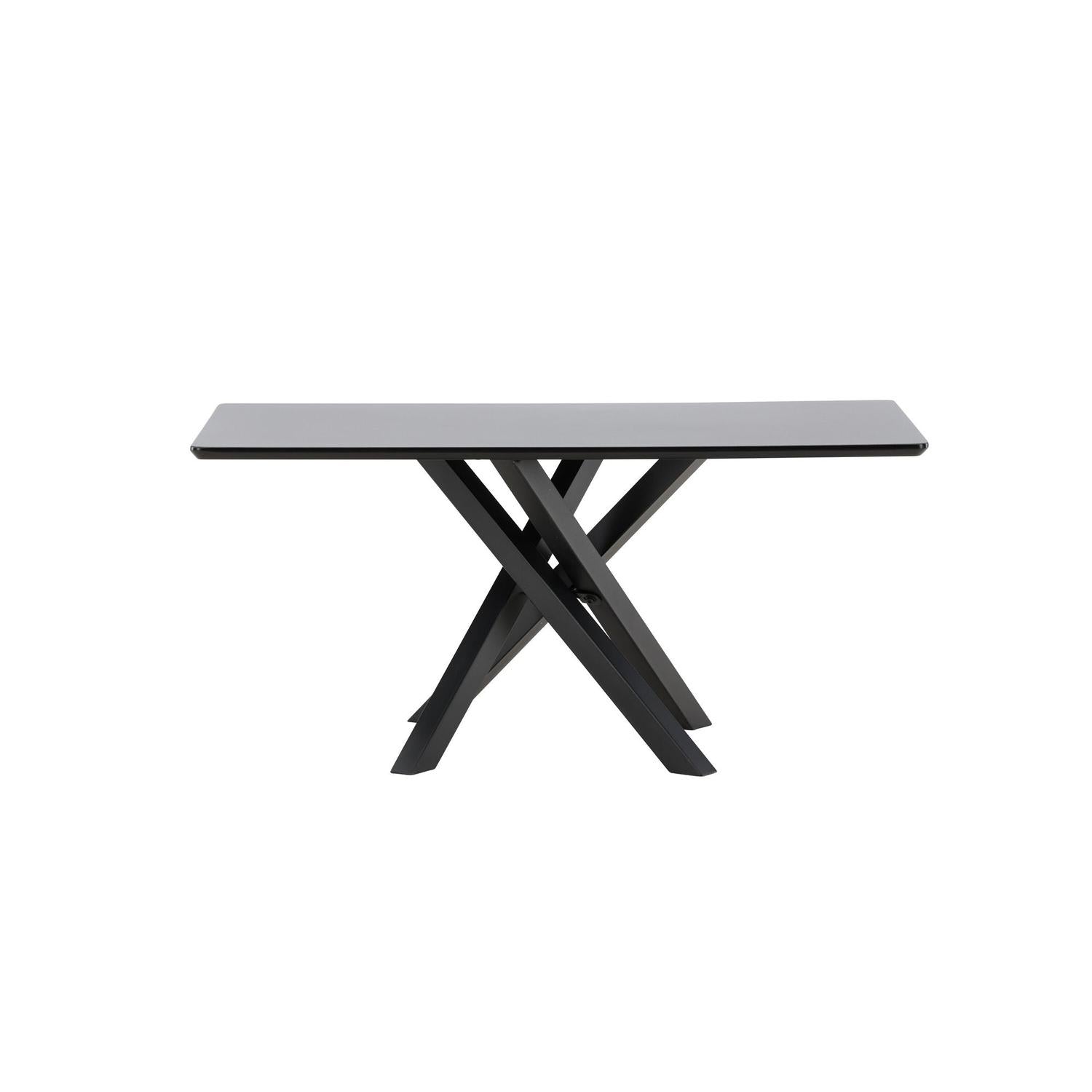 Couchtisch Piazza asu Holzwerkstoff 100x60cm - Schwarz-Couchtisch-Venture Home-le canapé