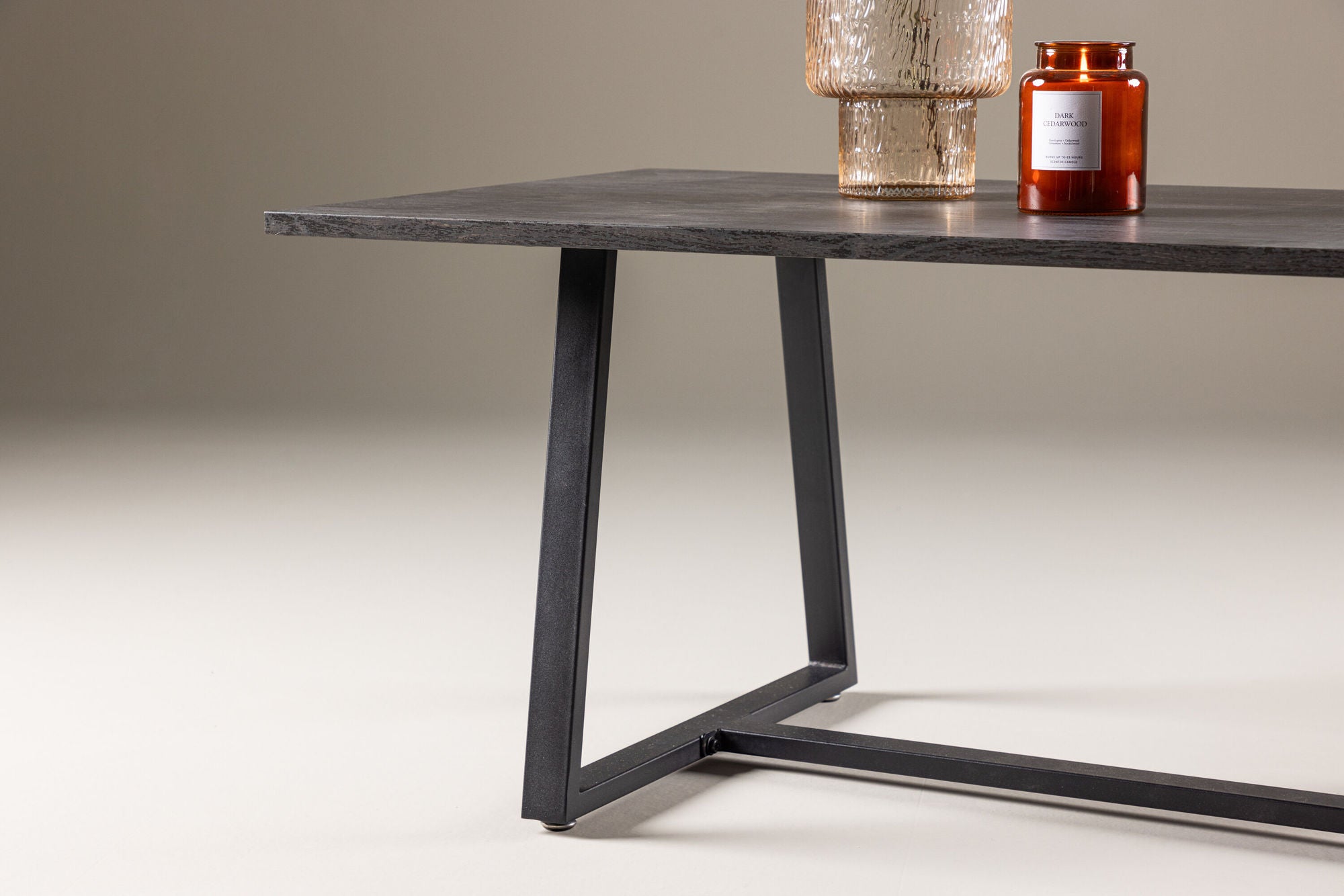 Couchtisch Plankton 110x60 cm - Schwarz-Couchtisch-Venture Home-le canapé