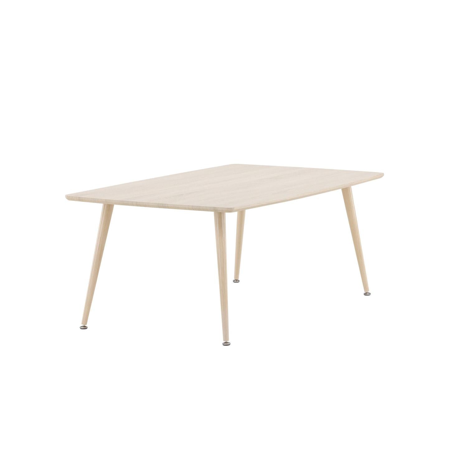 Couchtisch Plaza 120cm - Cremeweiß-Couchtische-Venture Home-le canapé