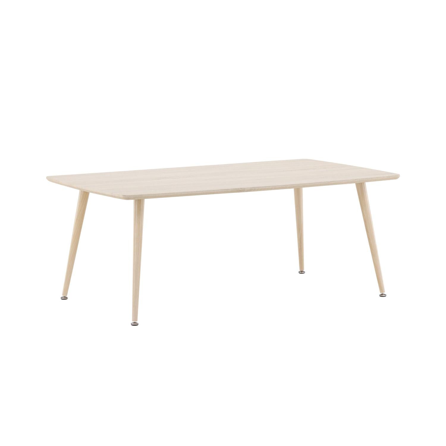 Couchtisch Plaza 120cm - Cremeweiß-Couchtische-Venture Home-le canapé