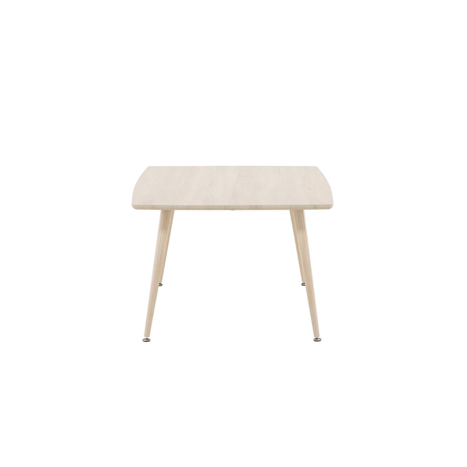 Couchtisch Plaza 120cm - Cremeweiß-Couchtische-Venture Home-le canapé