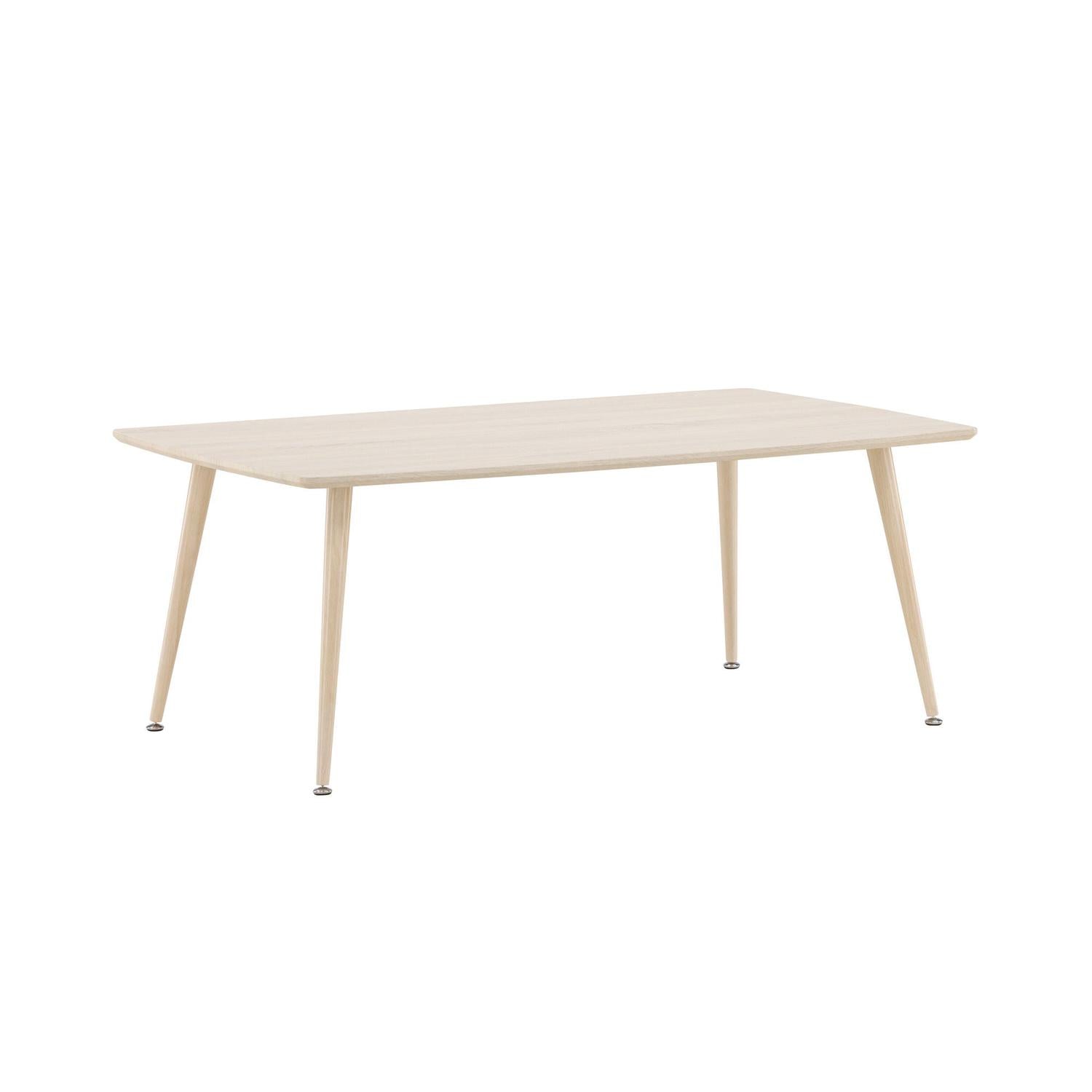 Couchtisch Plaza 120cm - Cremeweiß-Couchtische-Venture Home-le canapé