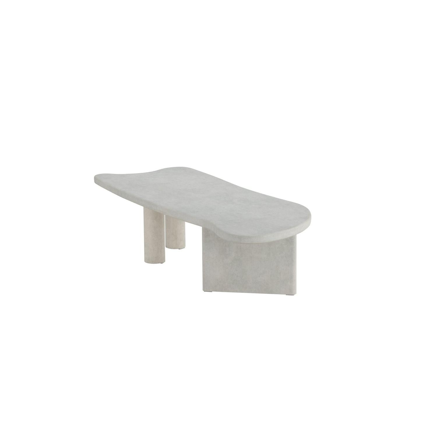 Couchtisch Polle 160cm - Grau-Couchtische-Venture Home-le canapé