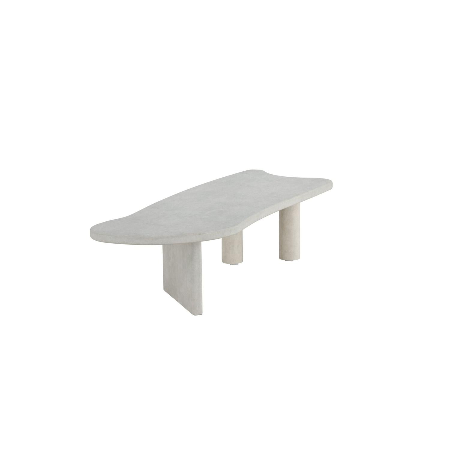 Couchtisch Polle 160cm - Grau-Couchtische-Venture Home-le canapé
