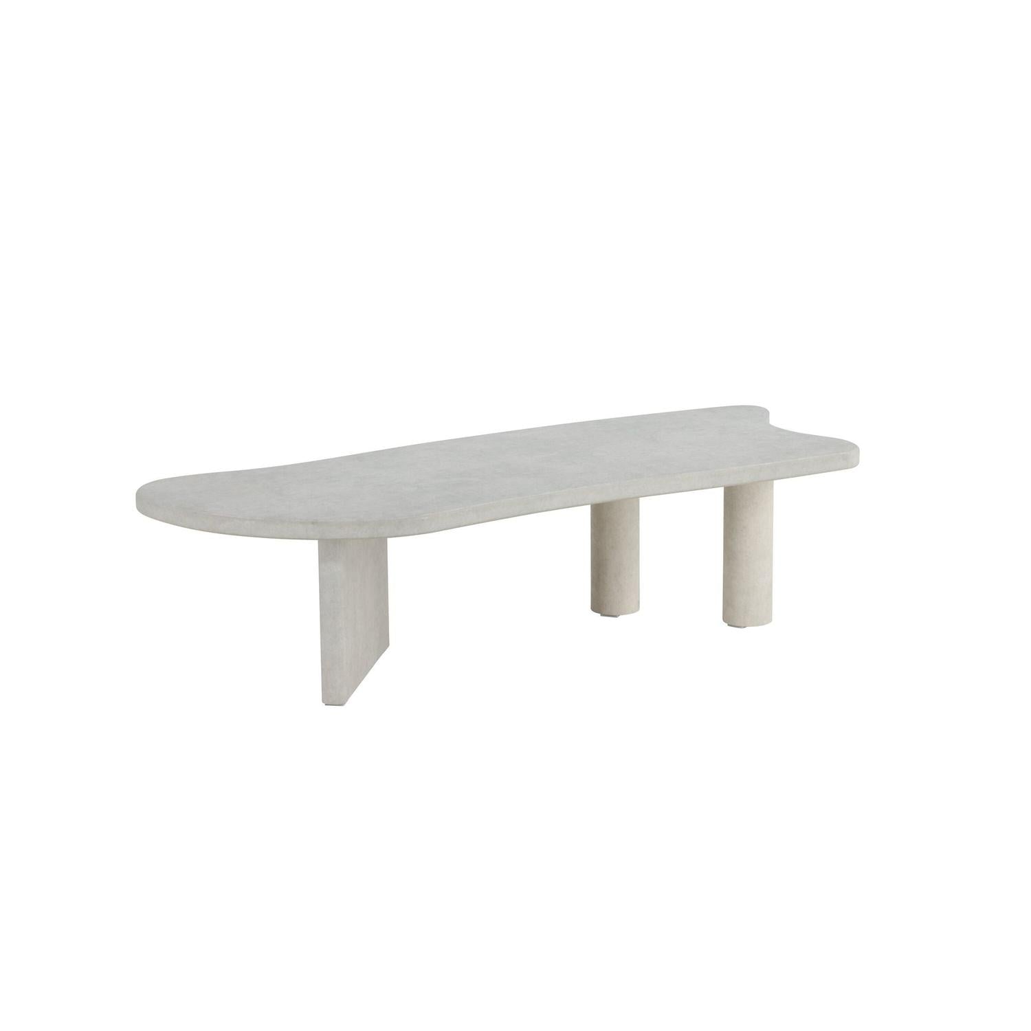 Couchtisch Polle 160cm - Grau-Couchtische-Venture Home-le canapé