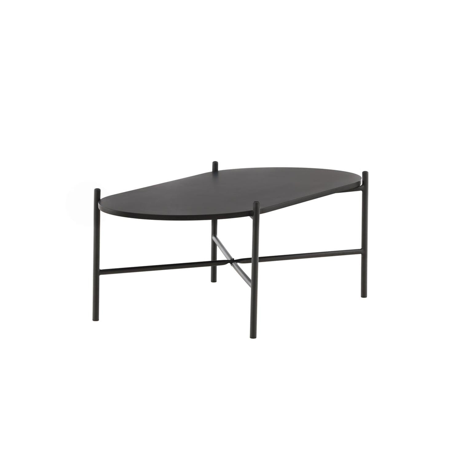 Couchtisch Pueblo 120cm - Schwarz-Couchtische-Venture Home-le canapé