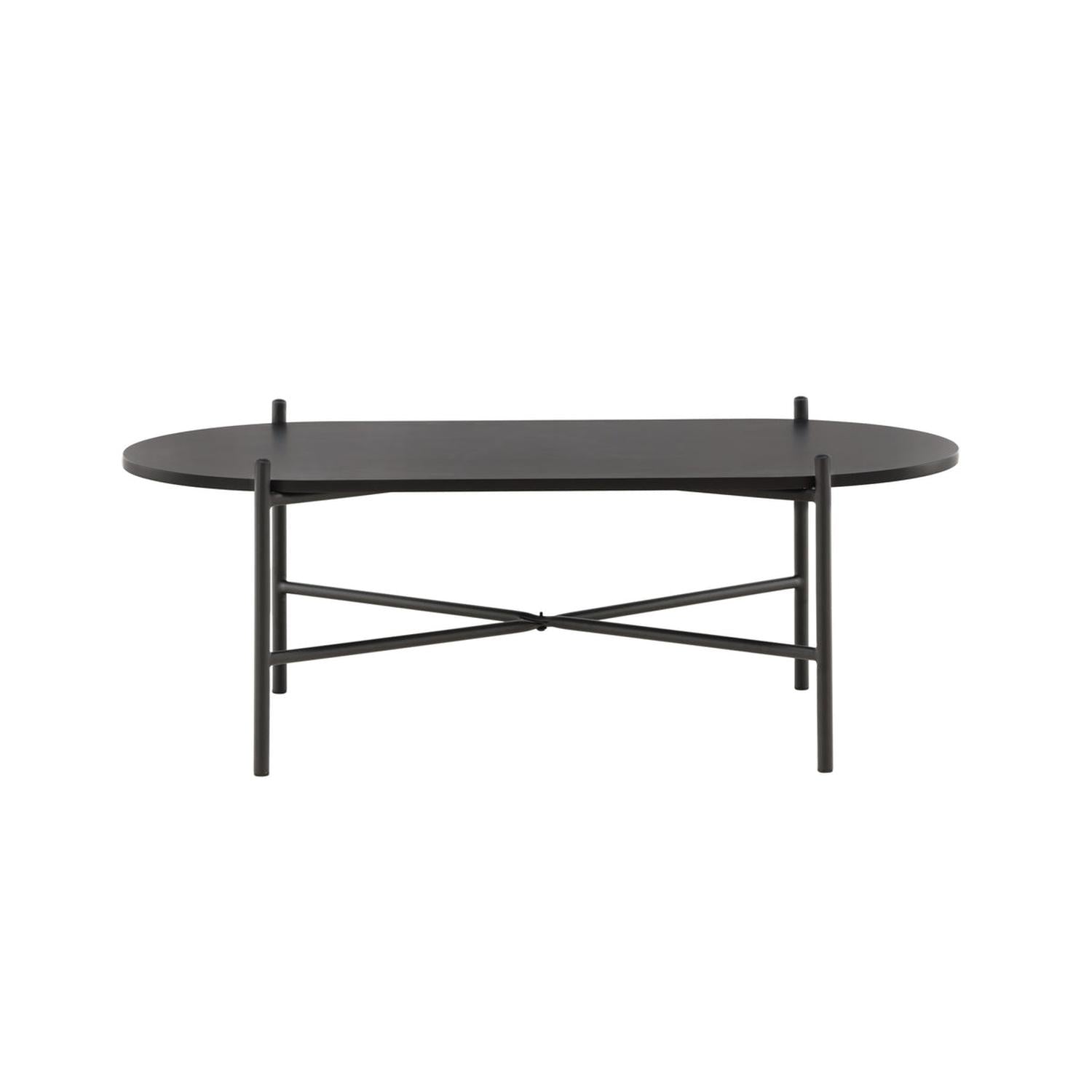 Couchtisch Pueblo 120cm - Schwarz-Couchtische-Venture Home-le canapé