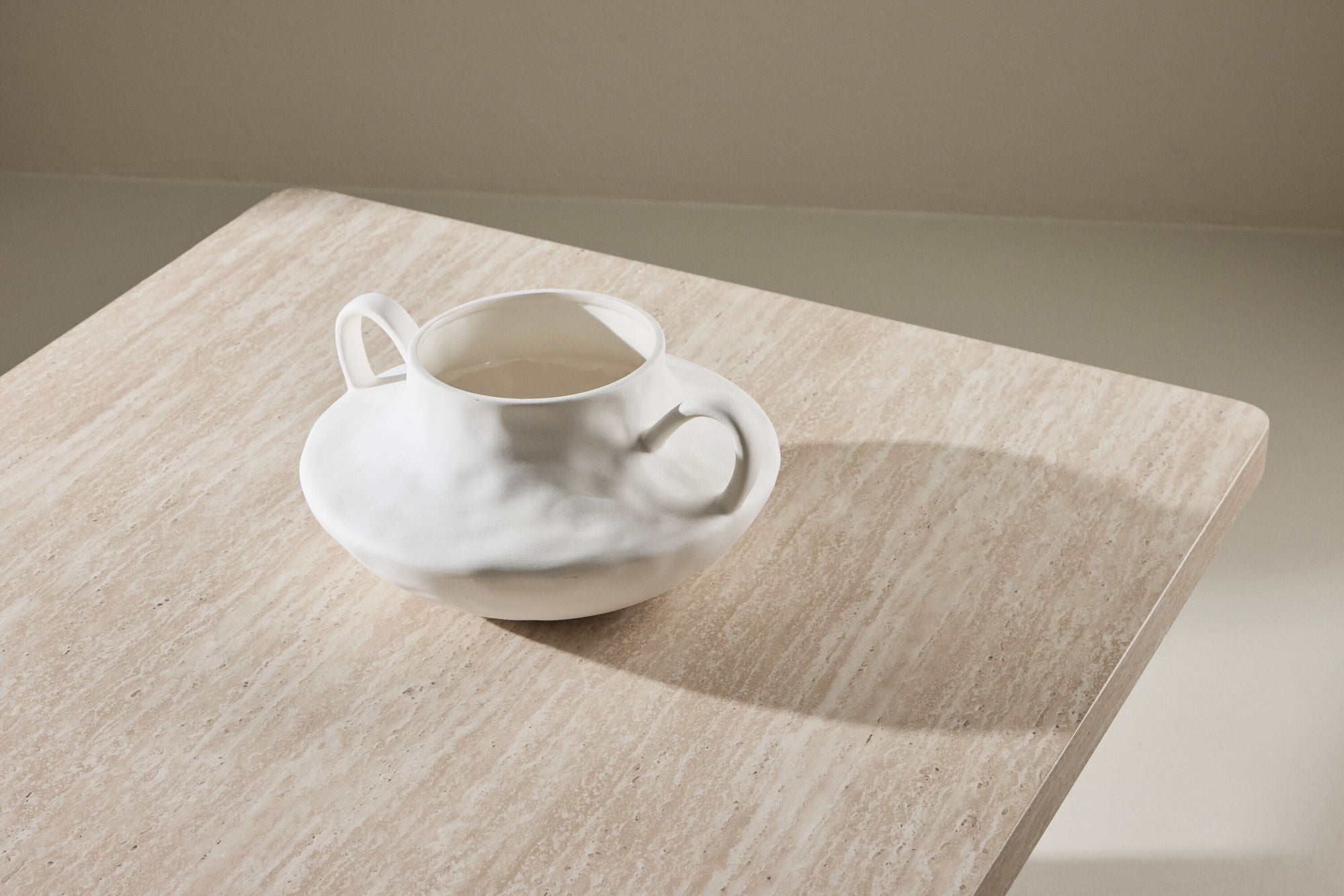 Couchtisch Qvart Quadratisch 80*80cm- Beige-Couchtisch-Venture Home-le canapé