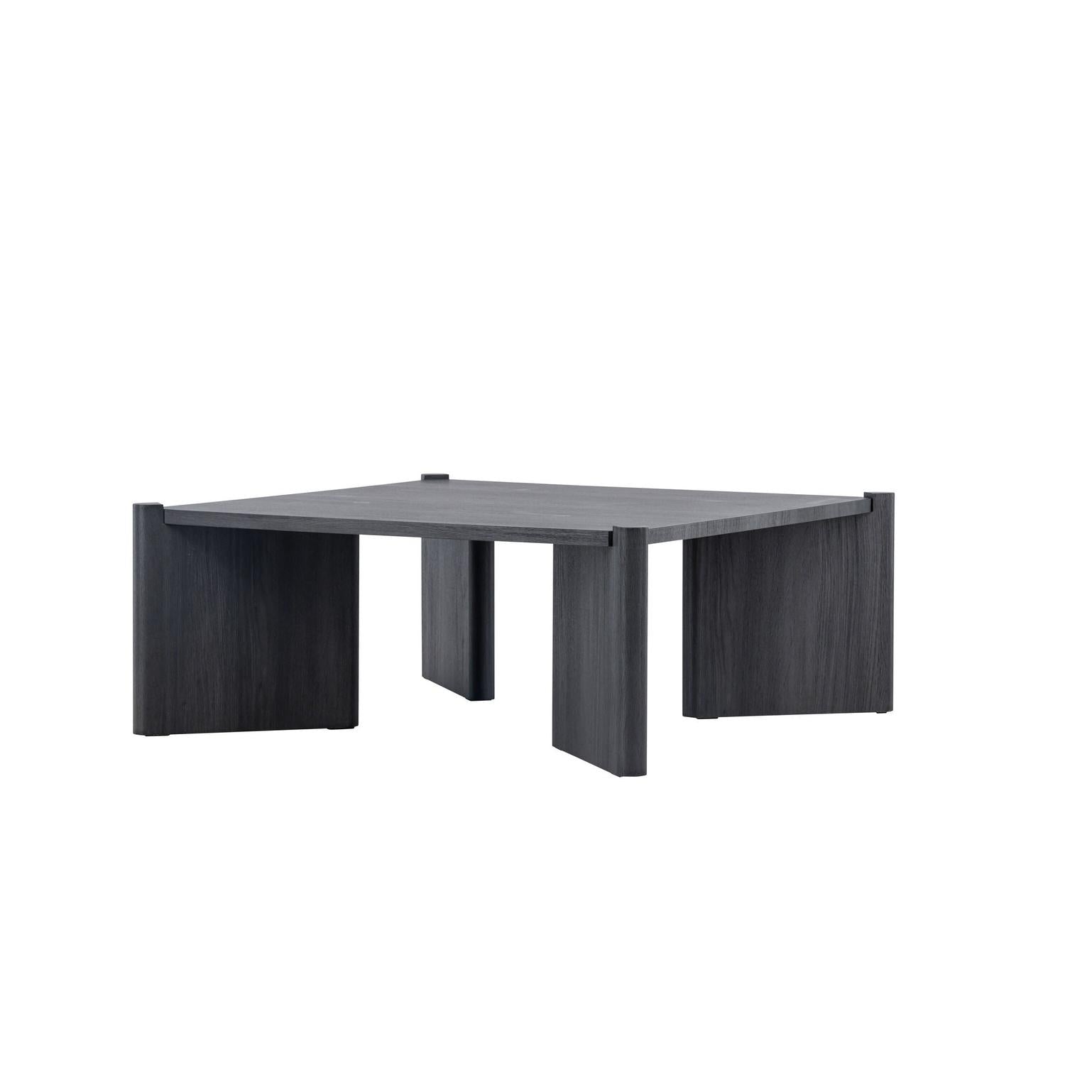 Couchtisch Rogaland 100x100cm - Black-Couchtisch-Venture Home-le canapé