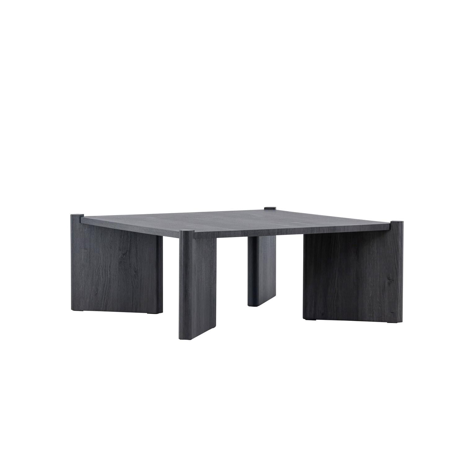 Couchtisch Rogaland 100x100cm - Black-Couchtisch-Venture Home-le canapé