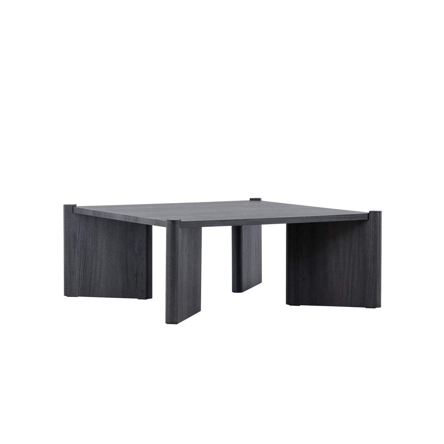 Couchtisch Rogaland 100x100cm - Black-Couchtisch-Venture Home-le canapé