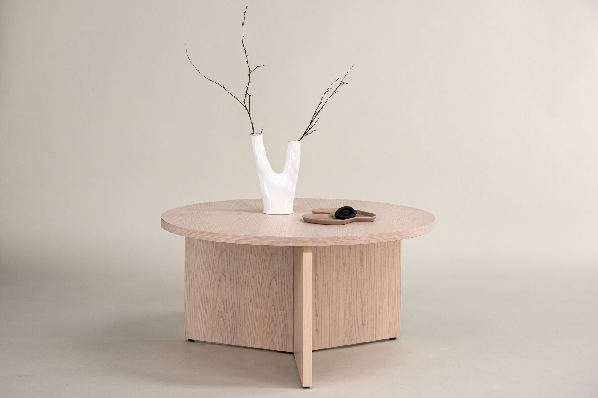Couchtisch Saltö Ø65cm - Cremeweiß-Couchtische-Vind-le canapé