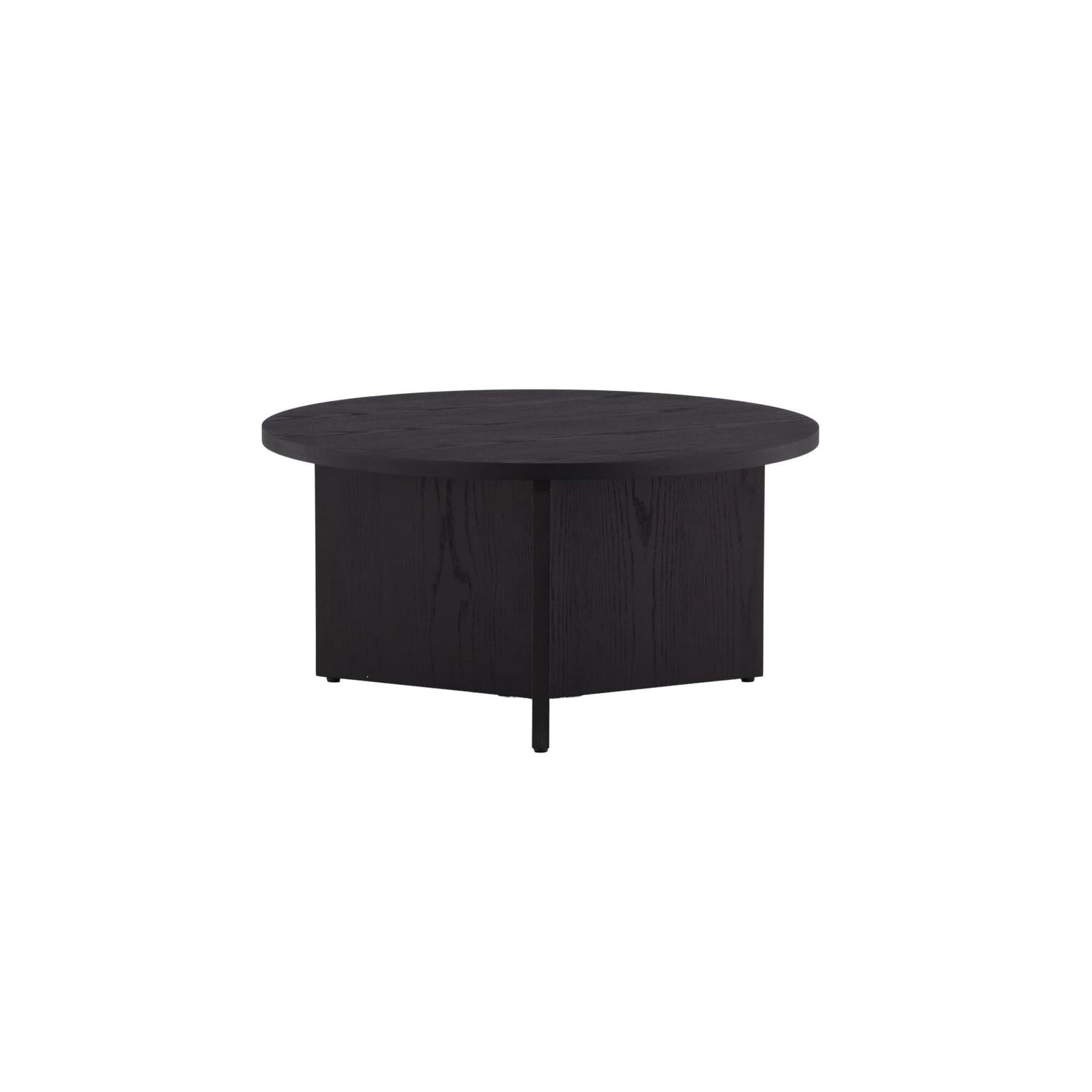 Couchtisch Saltö Ø65cm - Schwarz-Couchtisch-Vind-le canapé