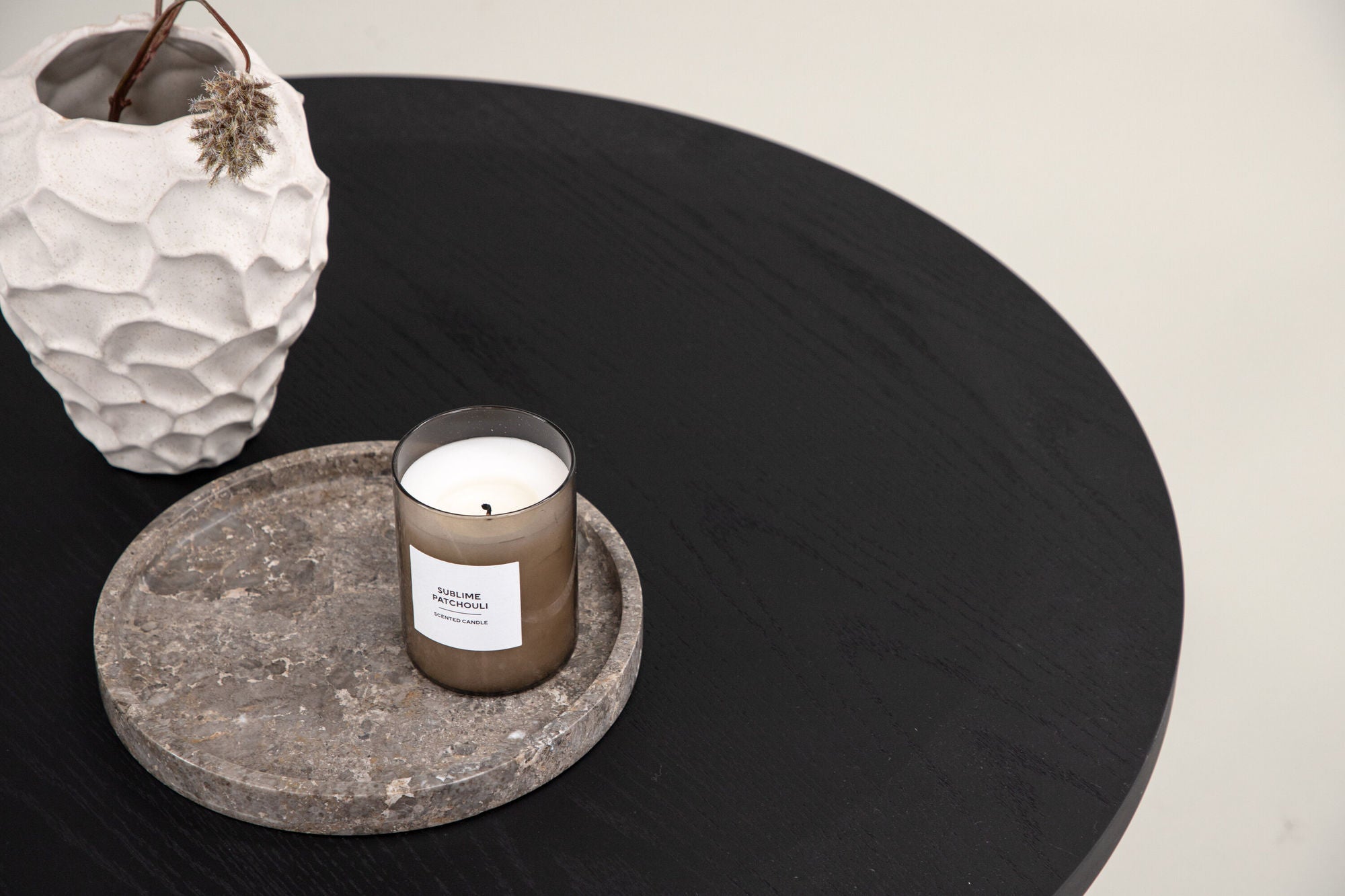 Couchtisch Saltö Ø65cm - Schwarz-Couchtisch-Vind-le canapé