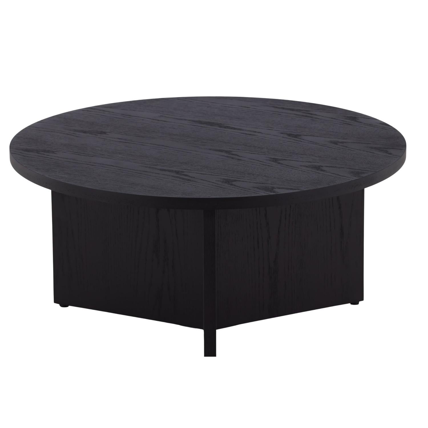 Couchtisch Saltö Ø65cm - Schwarz-Couchtisch-Vind-le canapé