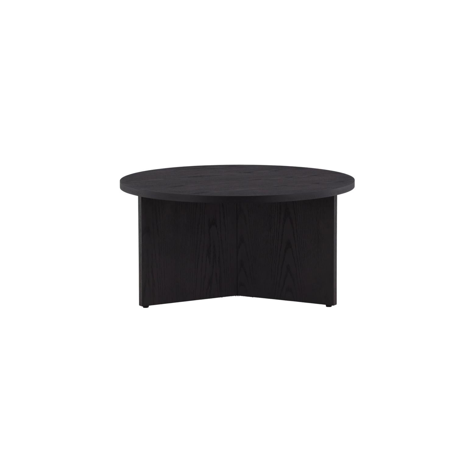 Couchtisch Saltö Ø65cm - Schwarz-Couchtische-Vind-le canapé