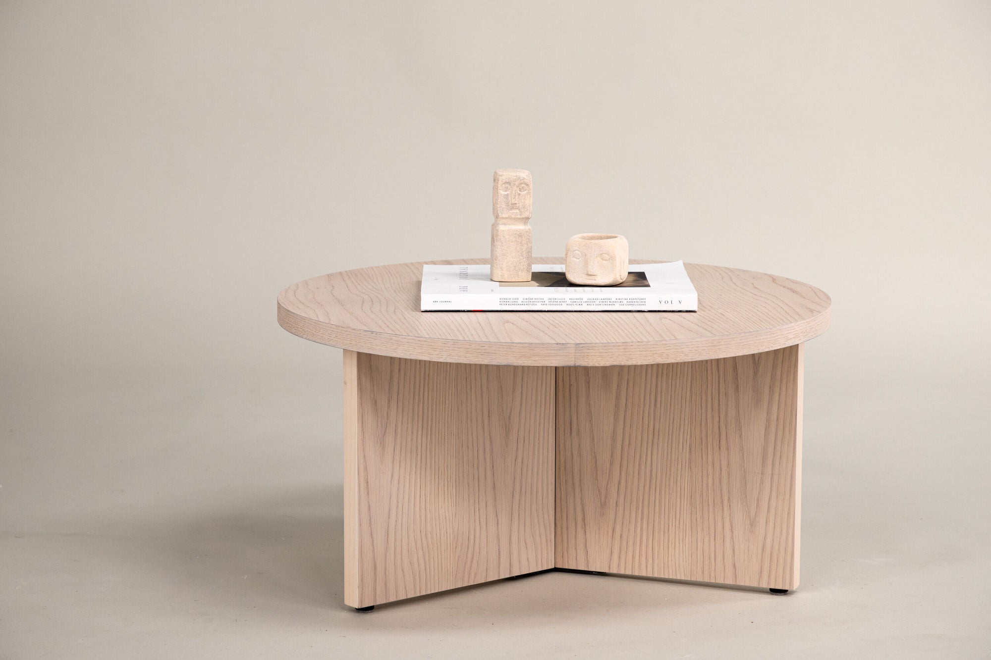 Couchtisch Saltö Ø85cm - Cremeweiß-Couchtische-Vind-le canapé