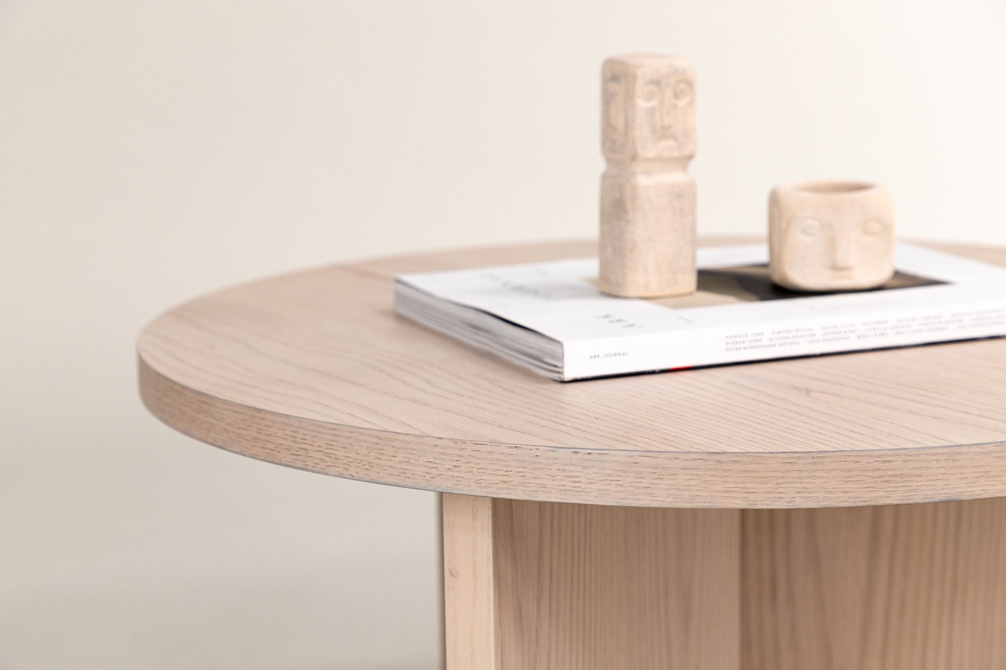Couchtisch Saltö Ø85cm - Cremeweiß-Couchtische-Vind-le canapé