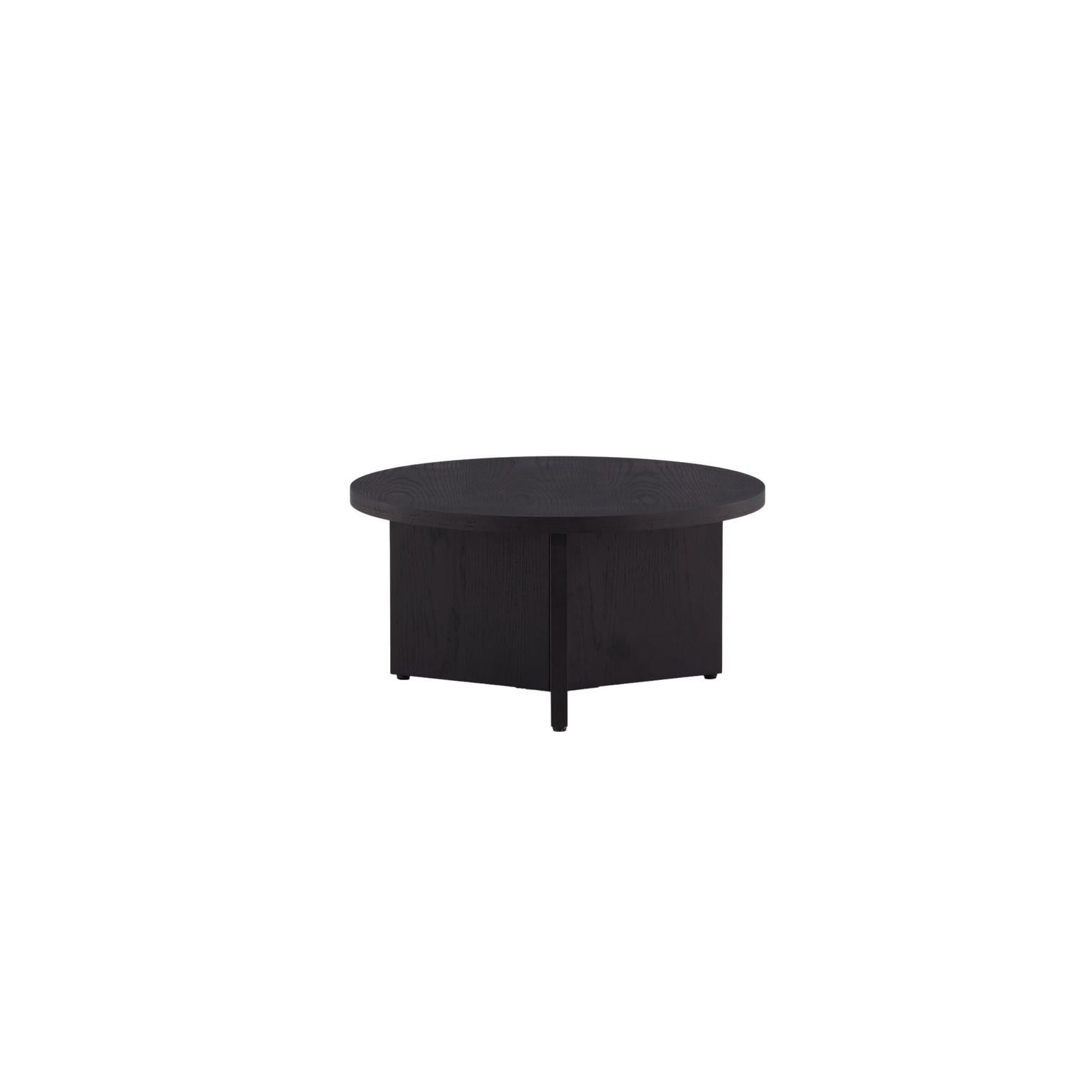 Couchtisch Saltö Ø85cm - Schwarz-Couchtisch-Vind-le canapé