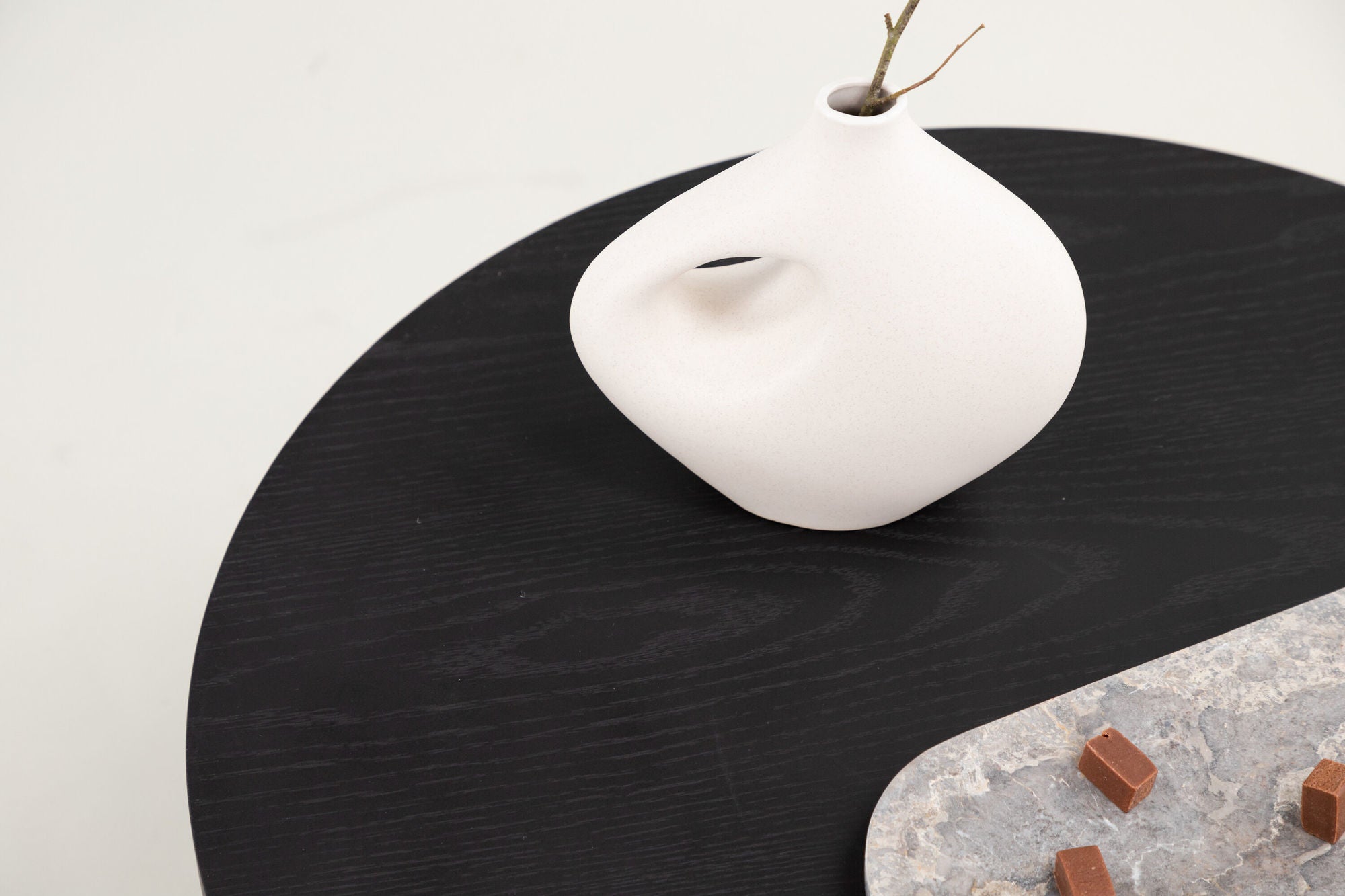 Couchtisch Saltö Ø85cm - Schwarz-Couchtische-Vind-le canapé