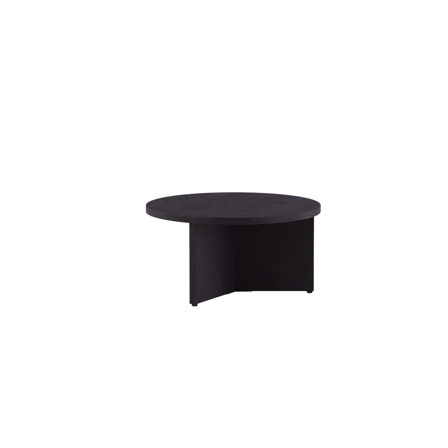 Couchtisch Saltö Ø85cm - Schwarz-Couchtische-Vind-le canapé
