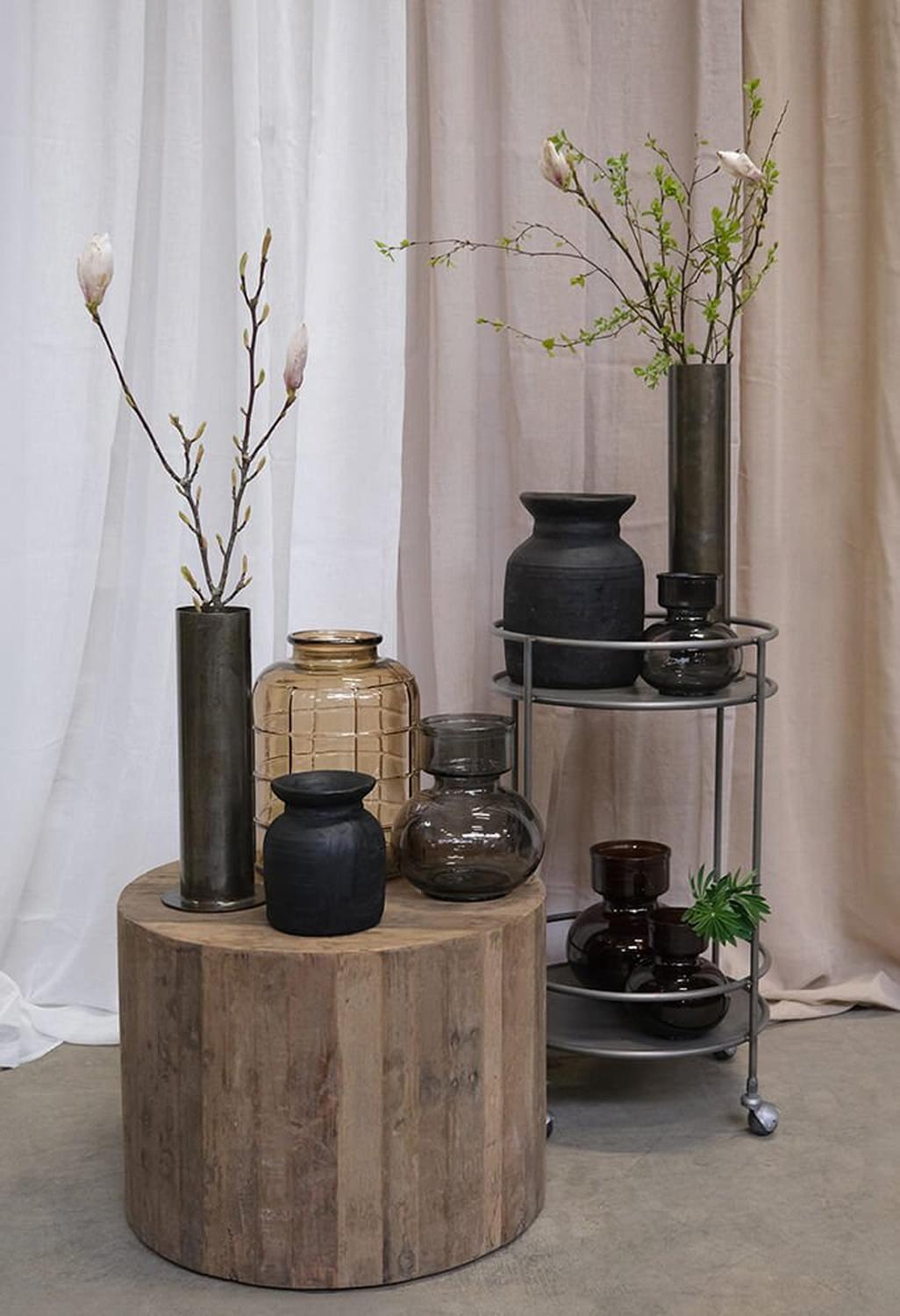 Couchtisch San Francisco - Recyclingholz-Couchtisch-Trademark Living-le canapé