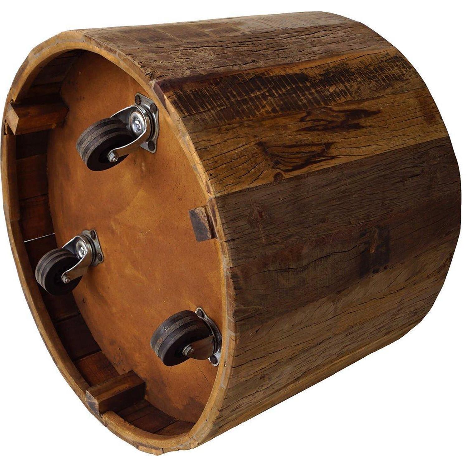 Couchtisch San Francisco - Recyclingholz-Couchtisch-Trademark Living-le canapé